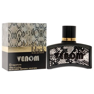 Foto 3 | Perfume Nu Parfums Black Is Black Venom Eau De Toilette 100 Ml - Venta Internacional