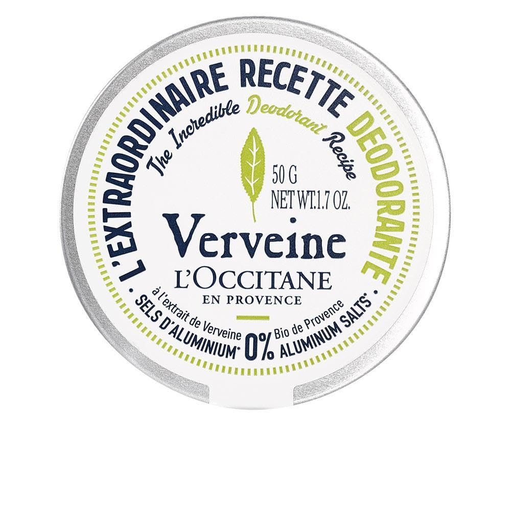 Desodorante L'occitane The Incredible Recipe Verbena 50ml - Venta Internacional.
