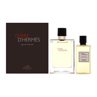 Foto 1 | Set De Perfume Hermes Terre D'hermes Eau De Toilette 100 Ml + Gel - Venta Internacional