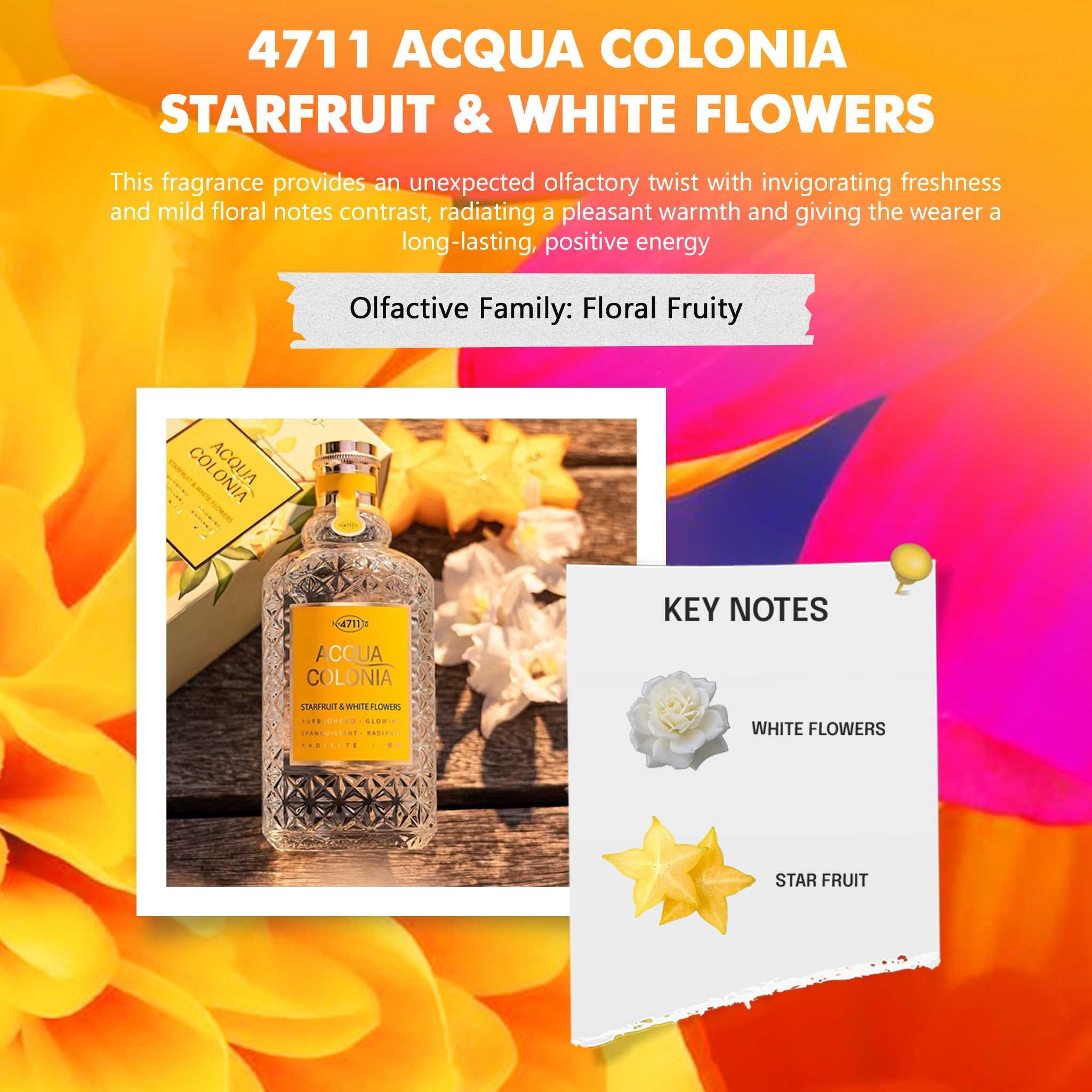 Foto 5 | Perfume 4711 Acqua Colonia Carambola Y Flores Blancas 170ml - Venta Internacional.