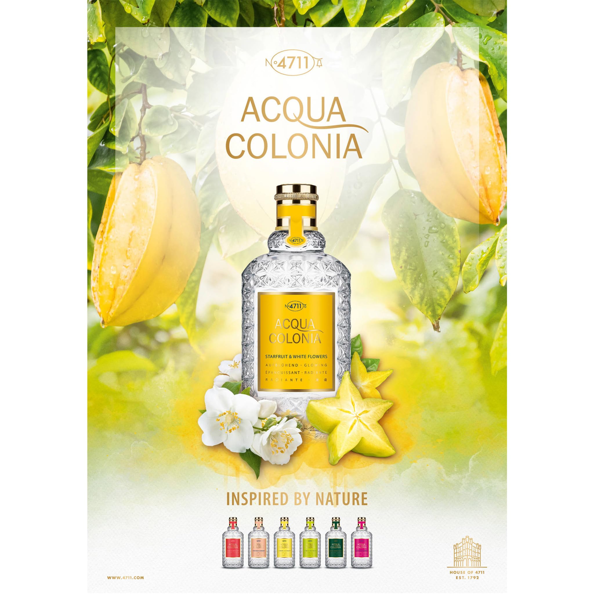 Foto 7 pulgar | Perfume 4711 Acqua Colonia Carambola Y Flores Blancas 170ml - Venta Internacional.