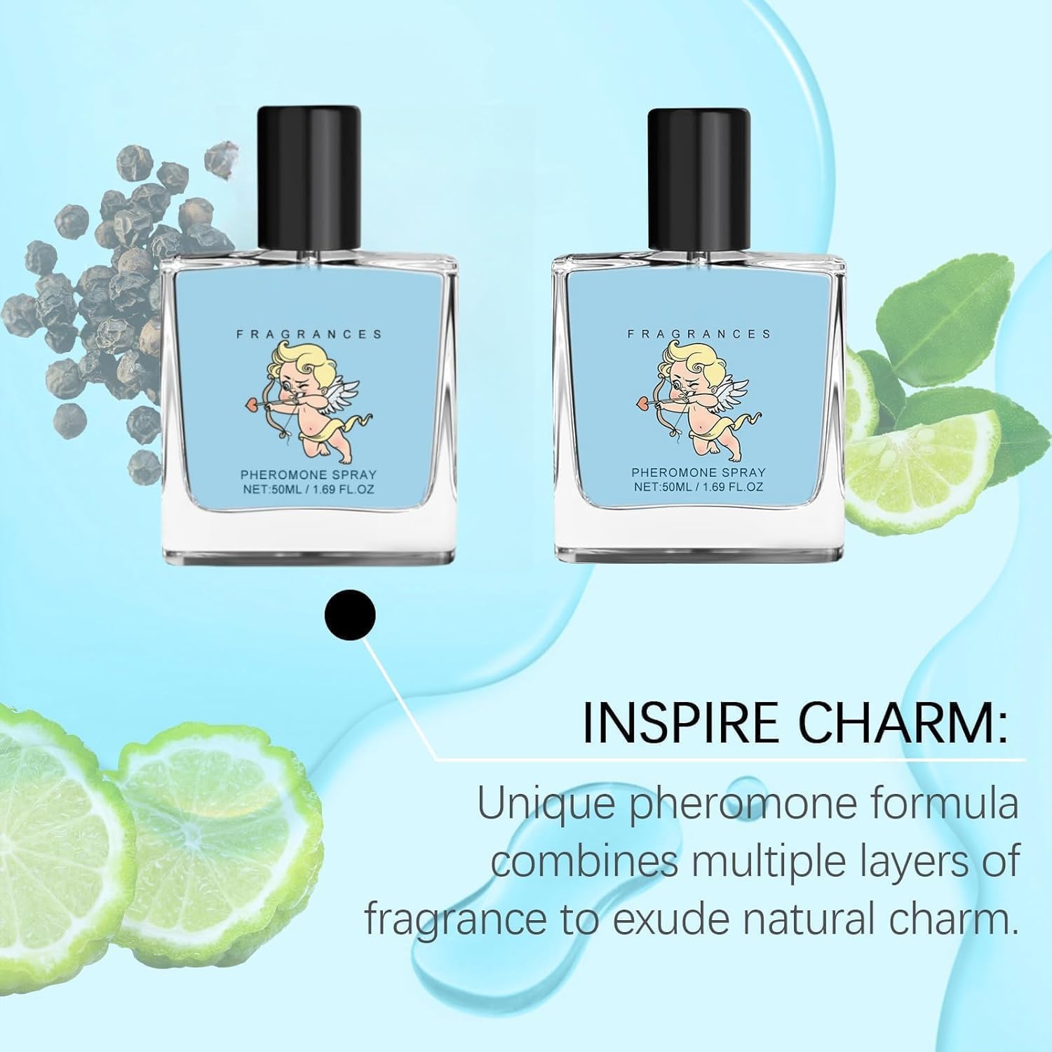 Foto 5 pulgar | Perfume Cologne Pheromone Hypnosis 2.0 50 Ml Para Hombre - Venta Internacional.