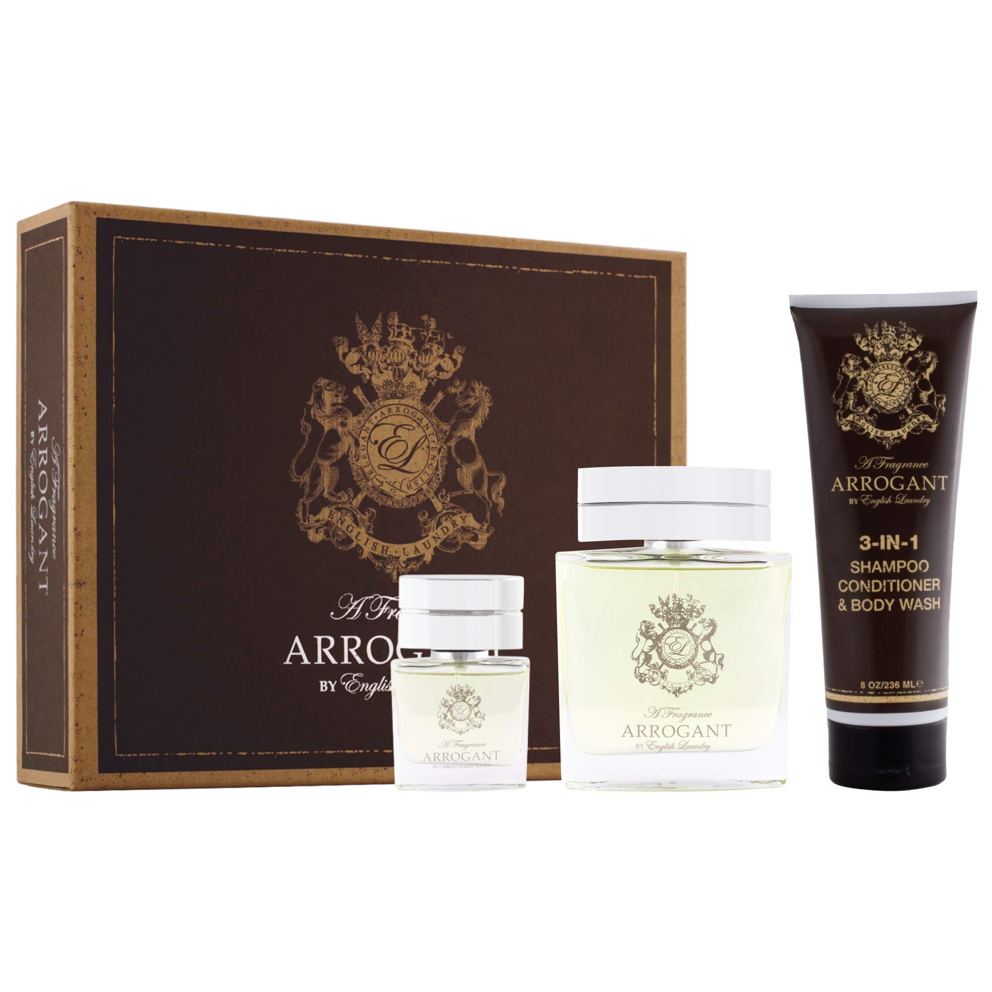 Set De Regalo English Laundry Arrogant De 3 Piezas Para Hombre - Venta Internacional.