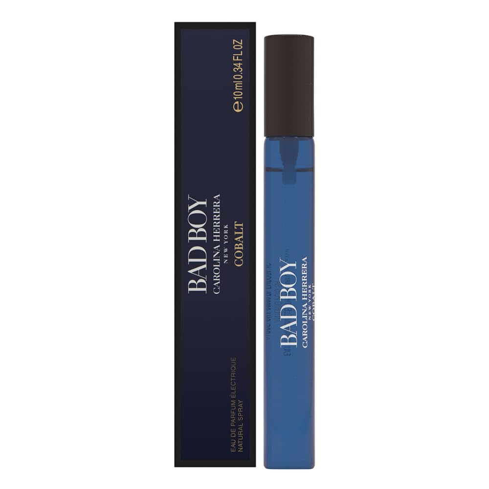 Perfume Carolina Herrera Bad Boy Cobalt Eau De Parfum, 10 Ml - Venta Internacional.