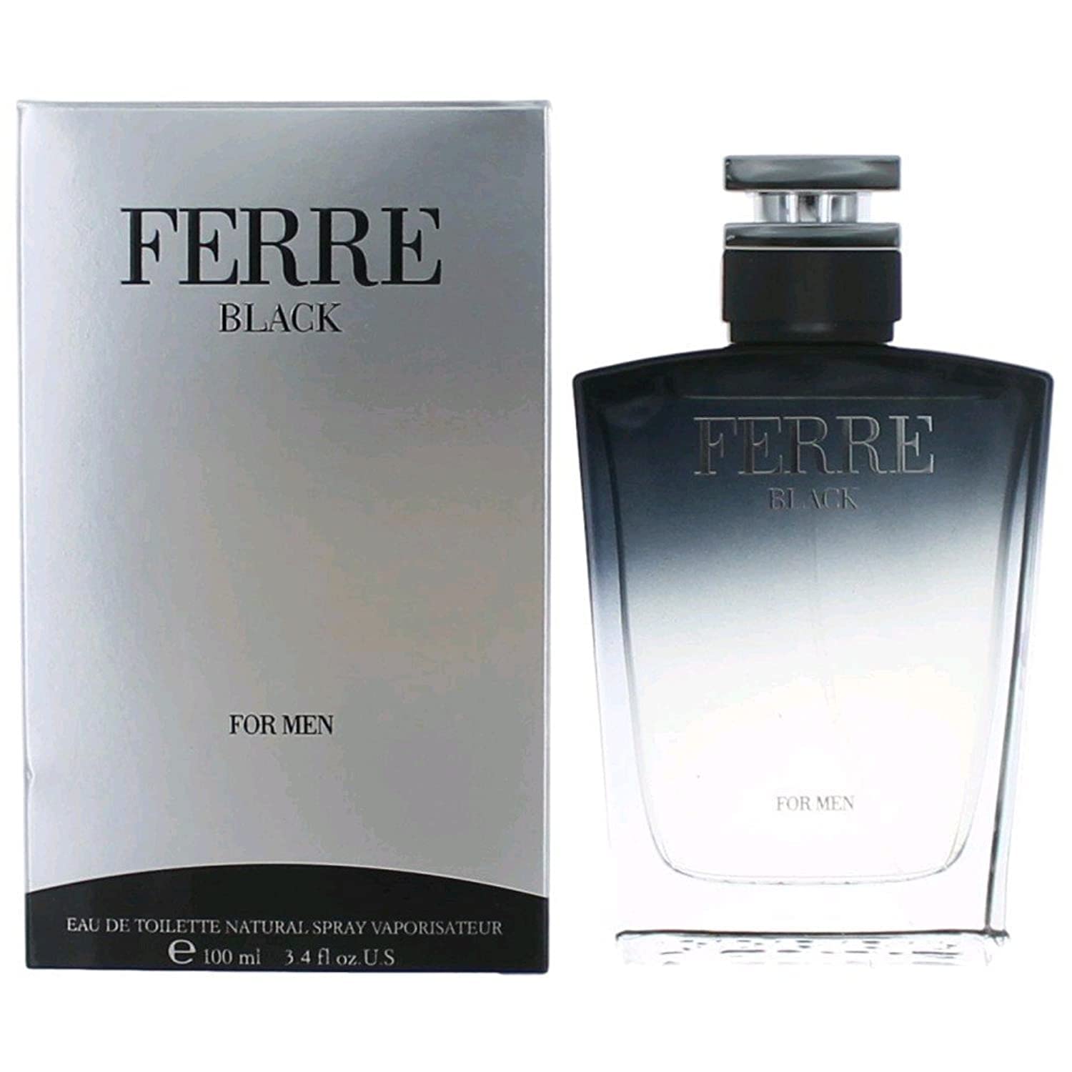 Perfume Ferre Black Eau De Toilette 100 Ml Para Hombre - Venta Internacional.