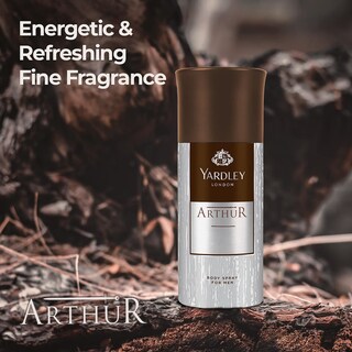 Foto 3 | Desodorante Corporal En Aerosol Yardley Arthur Para Hombre, 150 Ml - Venta Internacional.