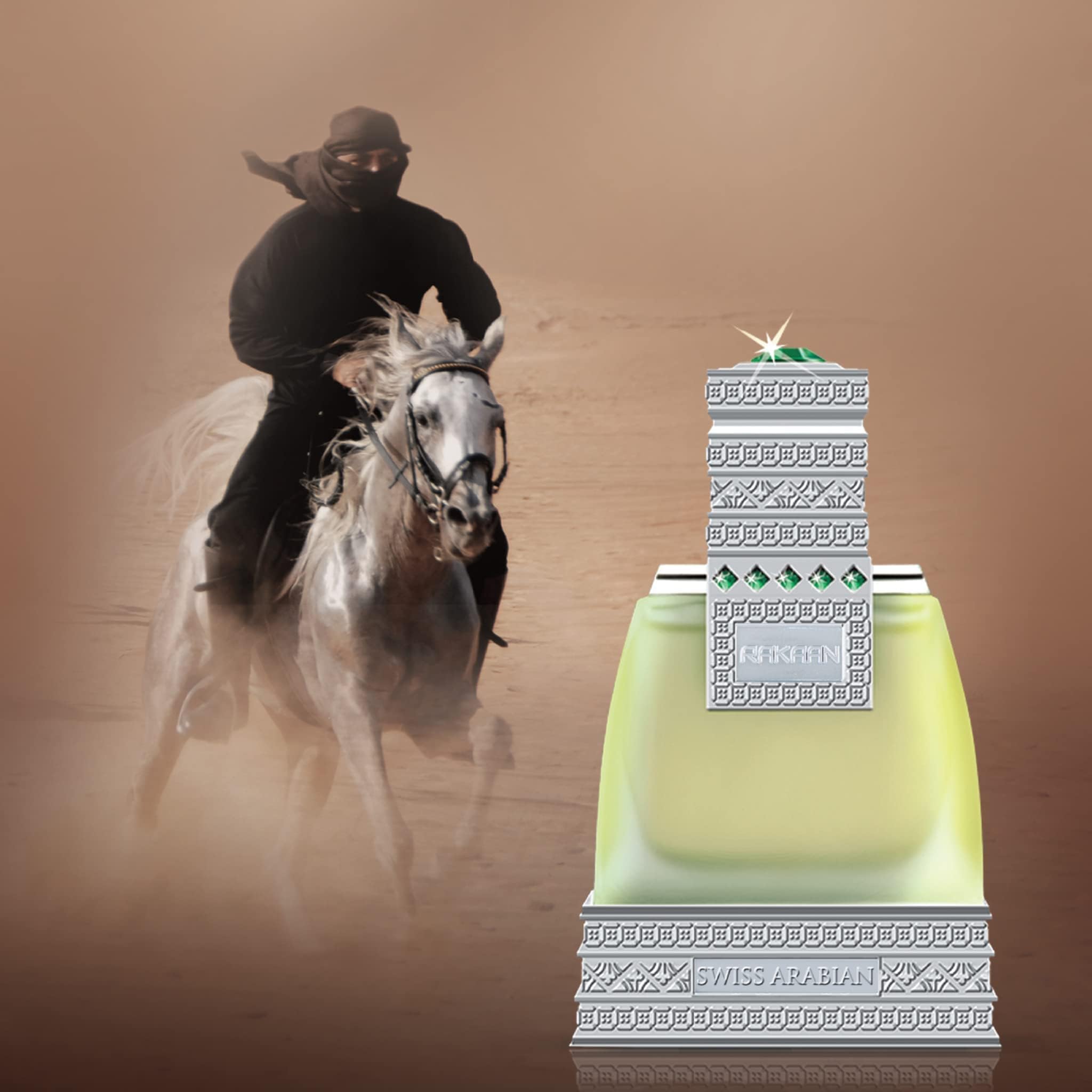 Foto 5 | Perfume Swiss Arabian Rakaan Edp 50 Ml Para Unisex - Venta Internacional.