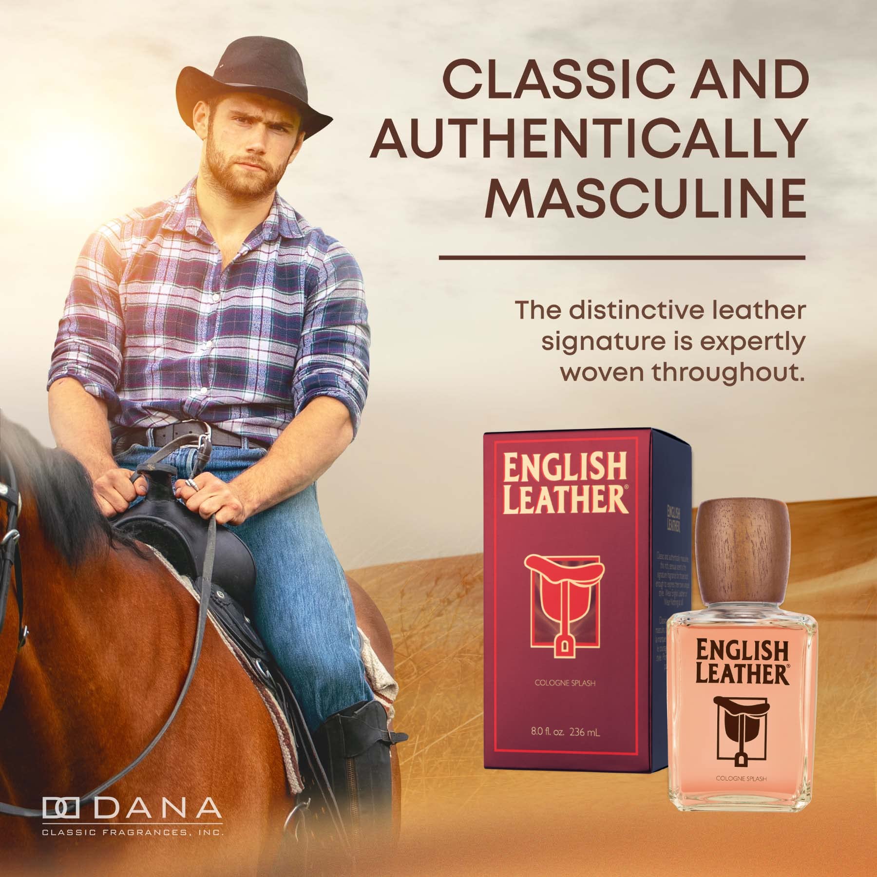 Foto 5 pulgar | Colonia Dana English Leather Para Hombre, 240 Ml - Venta Internacional.