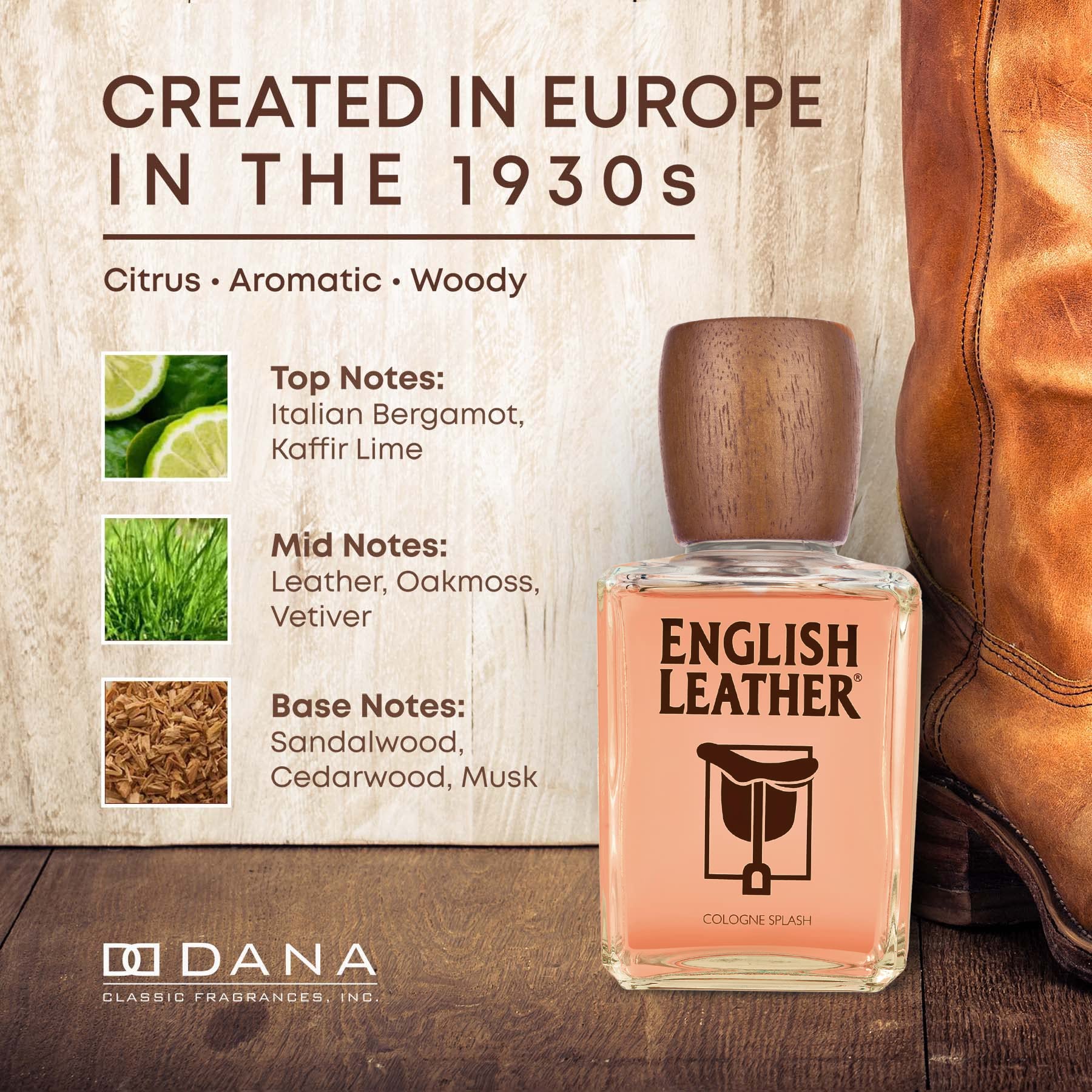 Foto 8 pulgar | Colonia Dana English Leather Para Hombre, 240 Ml - Venta Internacional.