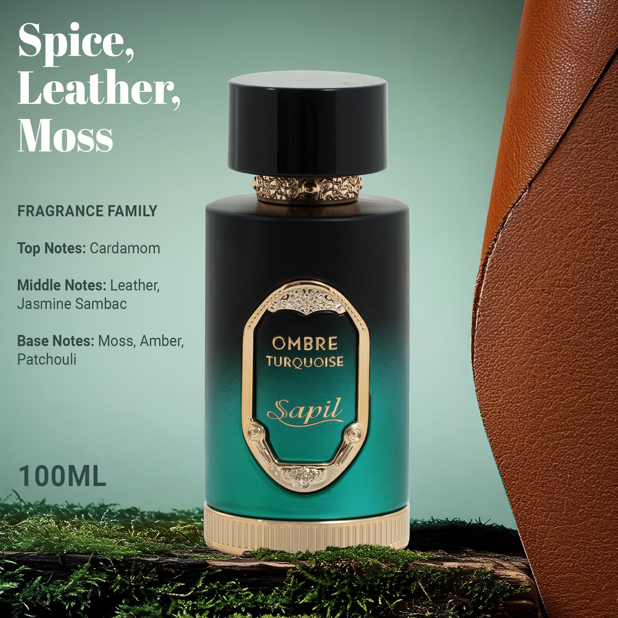 Foto 3 pulgar | Perfume Sapil Ombre Turquesa Eau De Parfum, 100 Ml, Para Unisex - Venta Internacional.