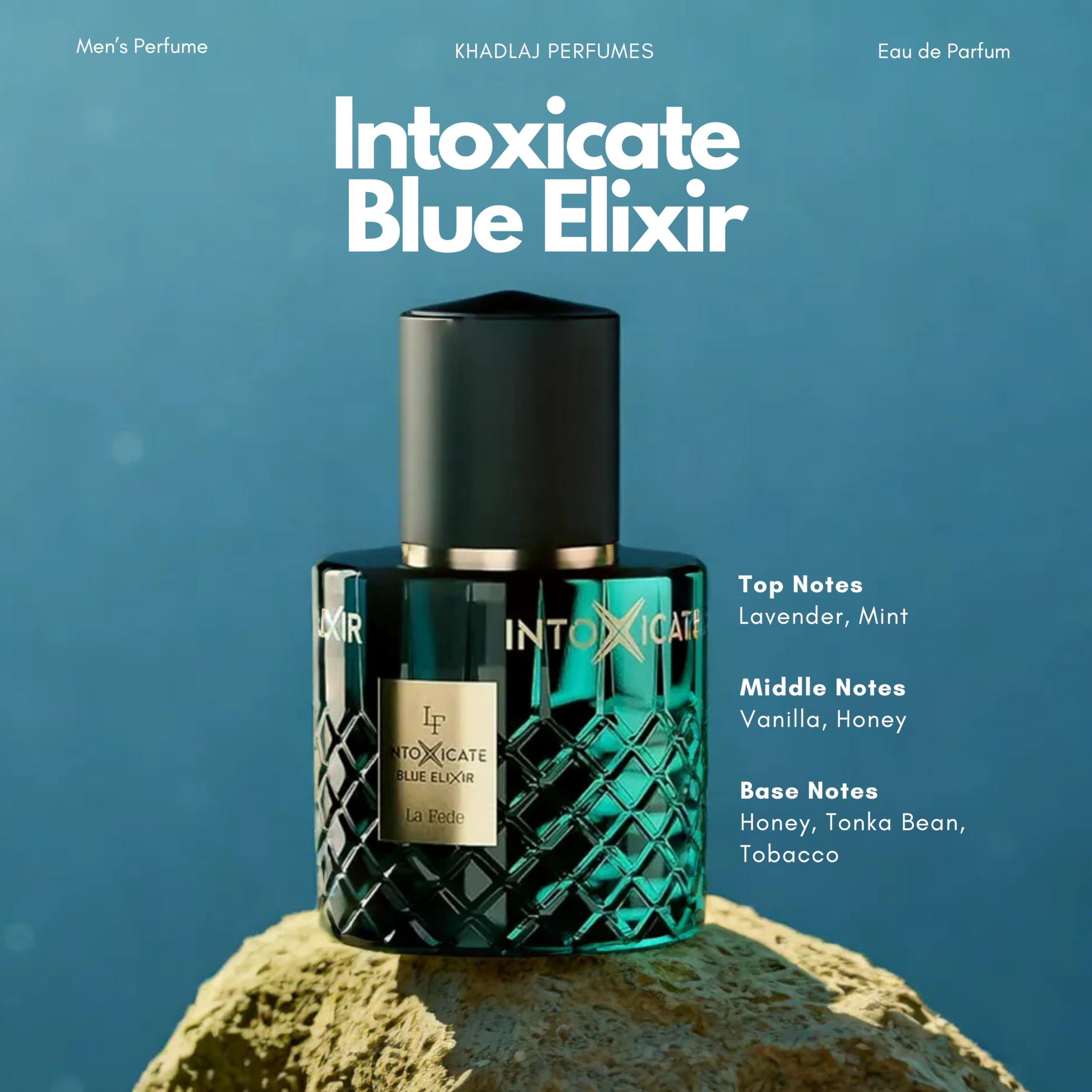 Foto 4 pulgar | Perfume La Fede Intoxicate Blue Elixir Eau De Parfum, 100 Ml - Venta Internacional.