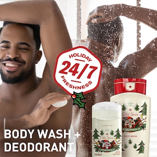 Foto 2 | Desodorante Old Spice Holidudes Lumbersnack Fresh Pine 90 Ml X3 - Venta Internacional.