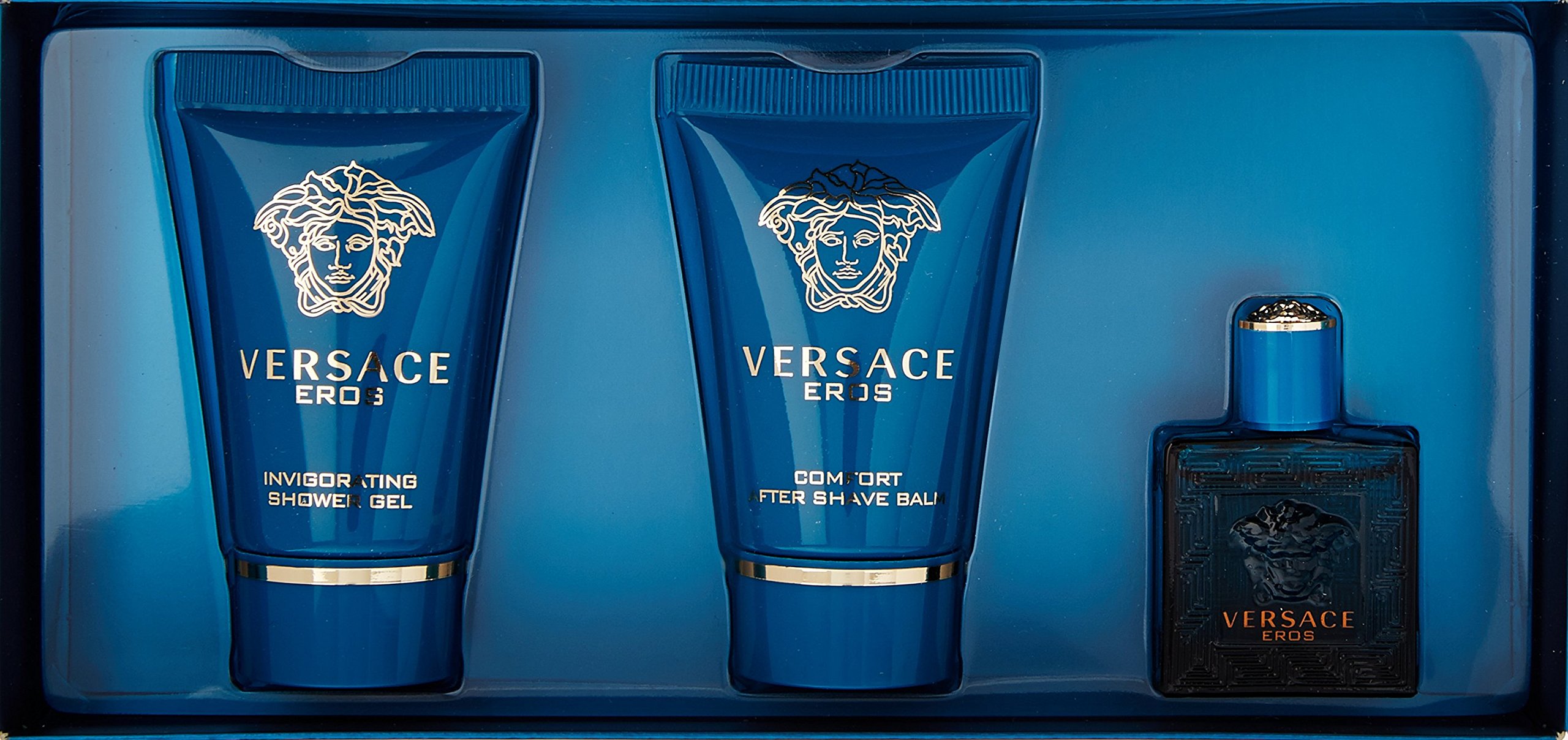 Foto 4 pulgar | Set De Regalo Perfume Versace Eros De 3 Piezas Para Hombre - Venta Internacional.