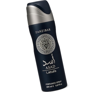 Foto 2 | Desodorante Perfumado En Aerosol Lattafa Asad Zanzibar, 200 Ml, Unisex - Venta Internacional.