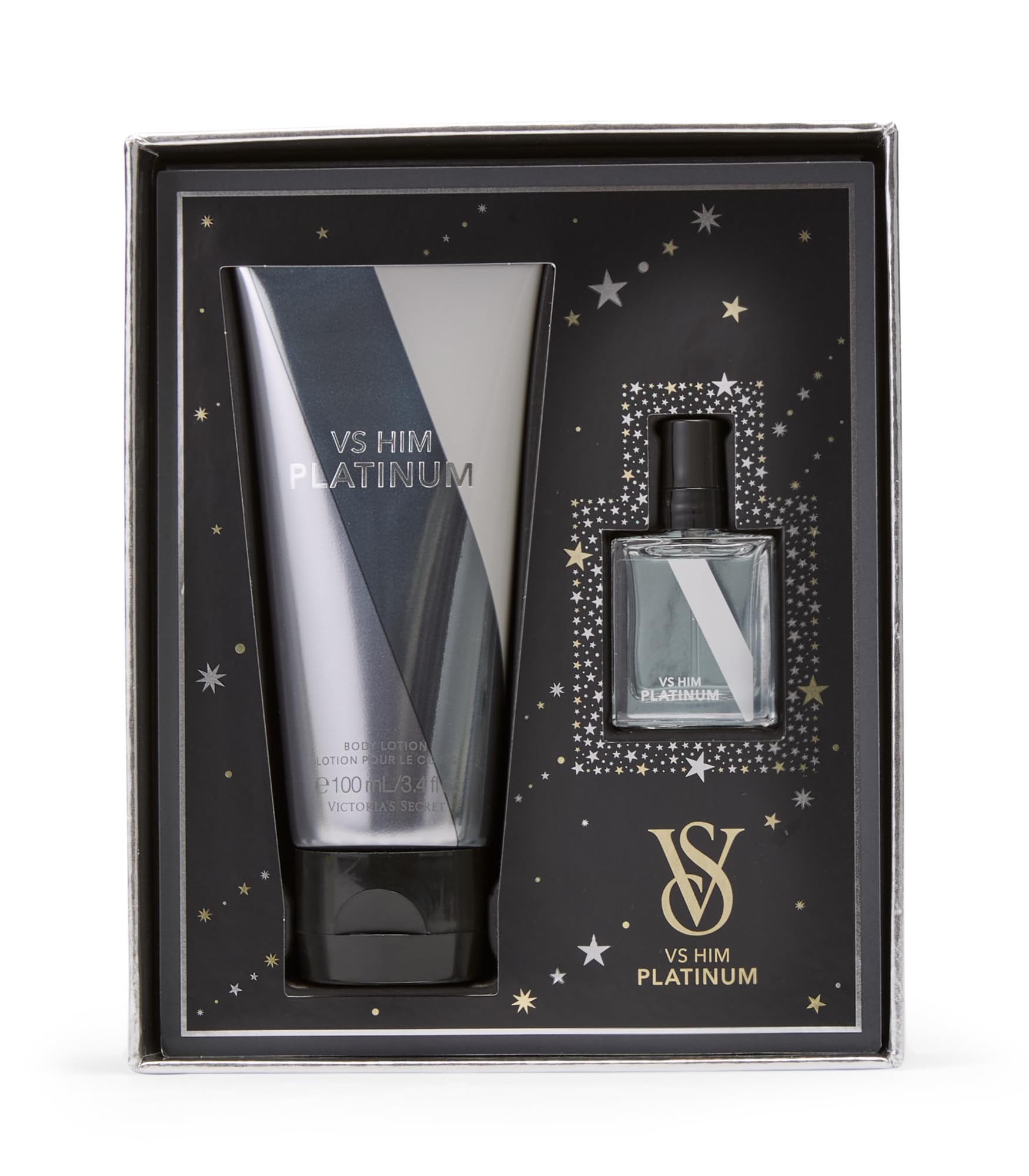 Foto 1 | Set De Colonia Y Loción Perfume Victoria's Secret Platinum Mini - Venta Internacional.