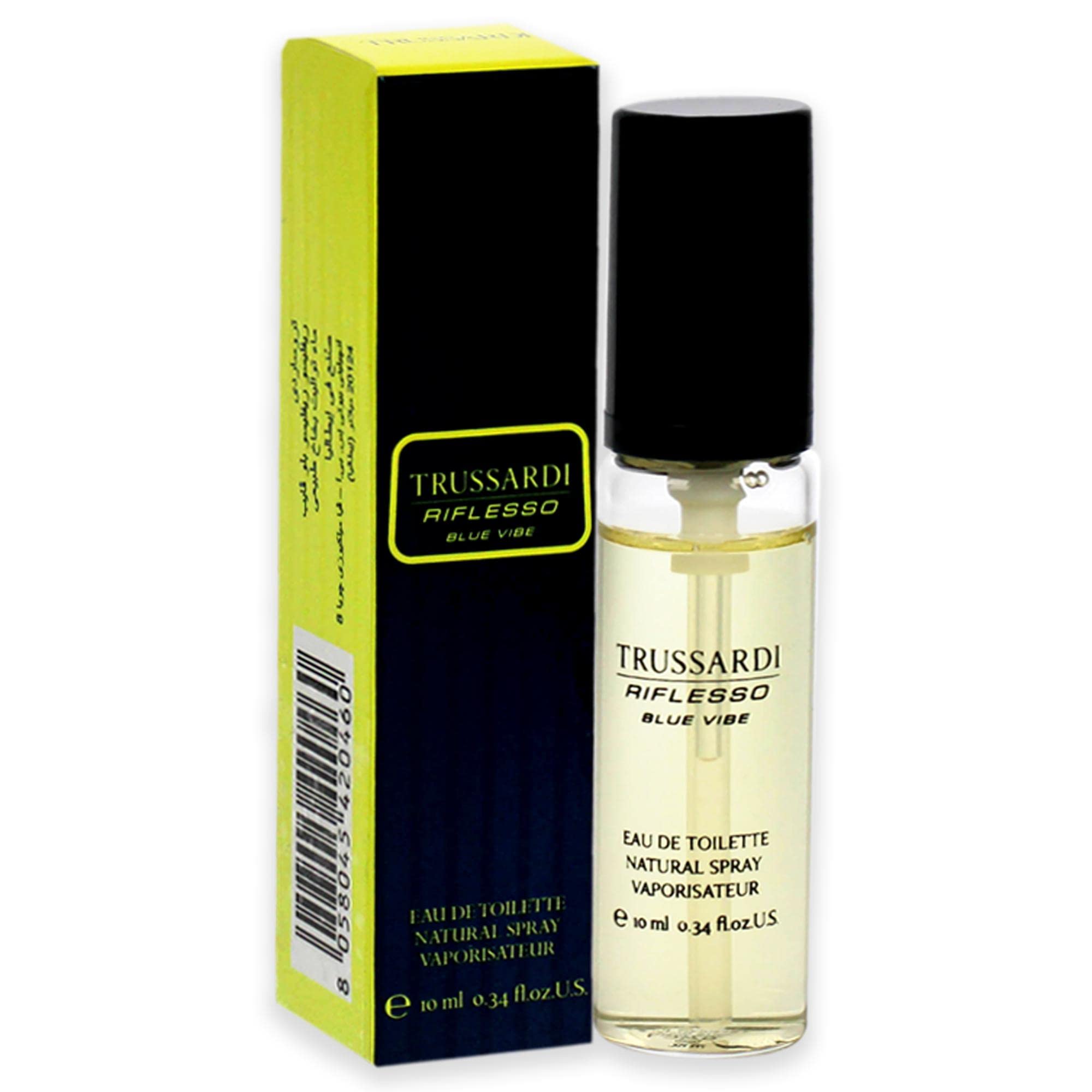 Foto 4 pulgar | Perfume Trussardi Riflesso Blue Vibe Edt 10 Ml Para Hombre - Venta Internacional.