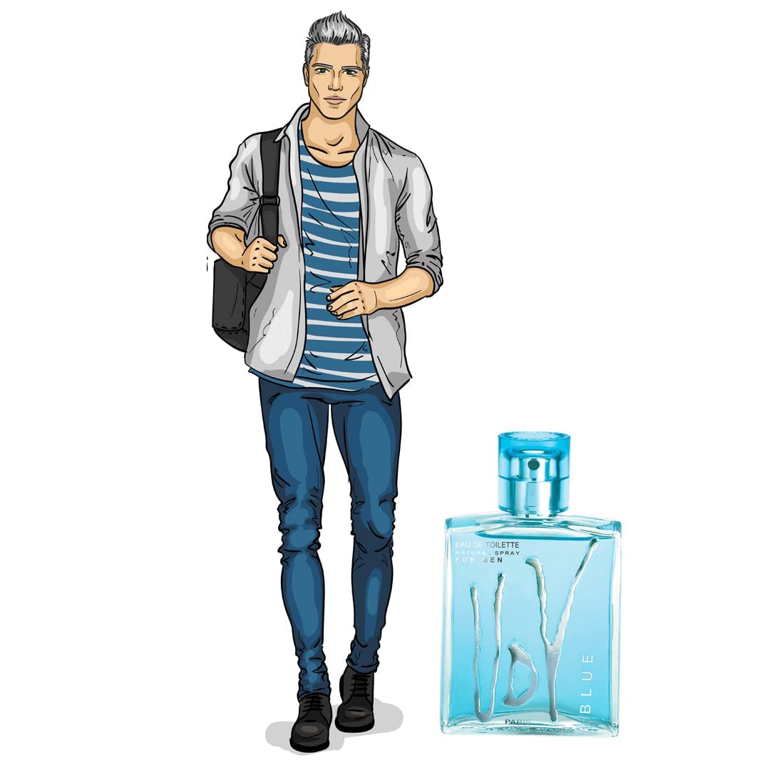 Foto 6 | Perfume Ulric De Varens Udv Blue Eau De Toilette 100 Ml Para Hombre - Venta Internacional.