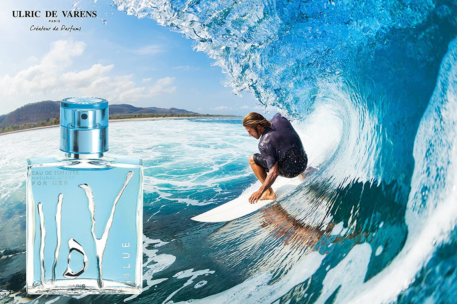 Foto 7 | Perfume Ulric De Varens Udv Blue Eau De Toilette 100 Ml Para Hombre - Venta Internacional.