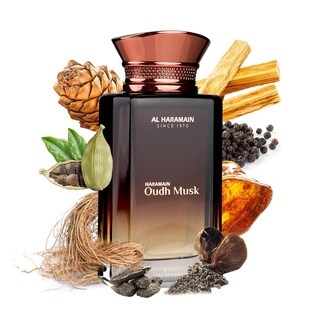 Foto 3 | Perfume Al Haramain Oudh Musk Eau De Parfum 100 Ml Para Hombre - Venta Internacional.