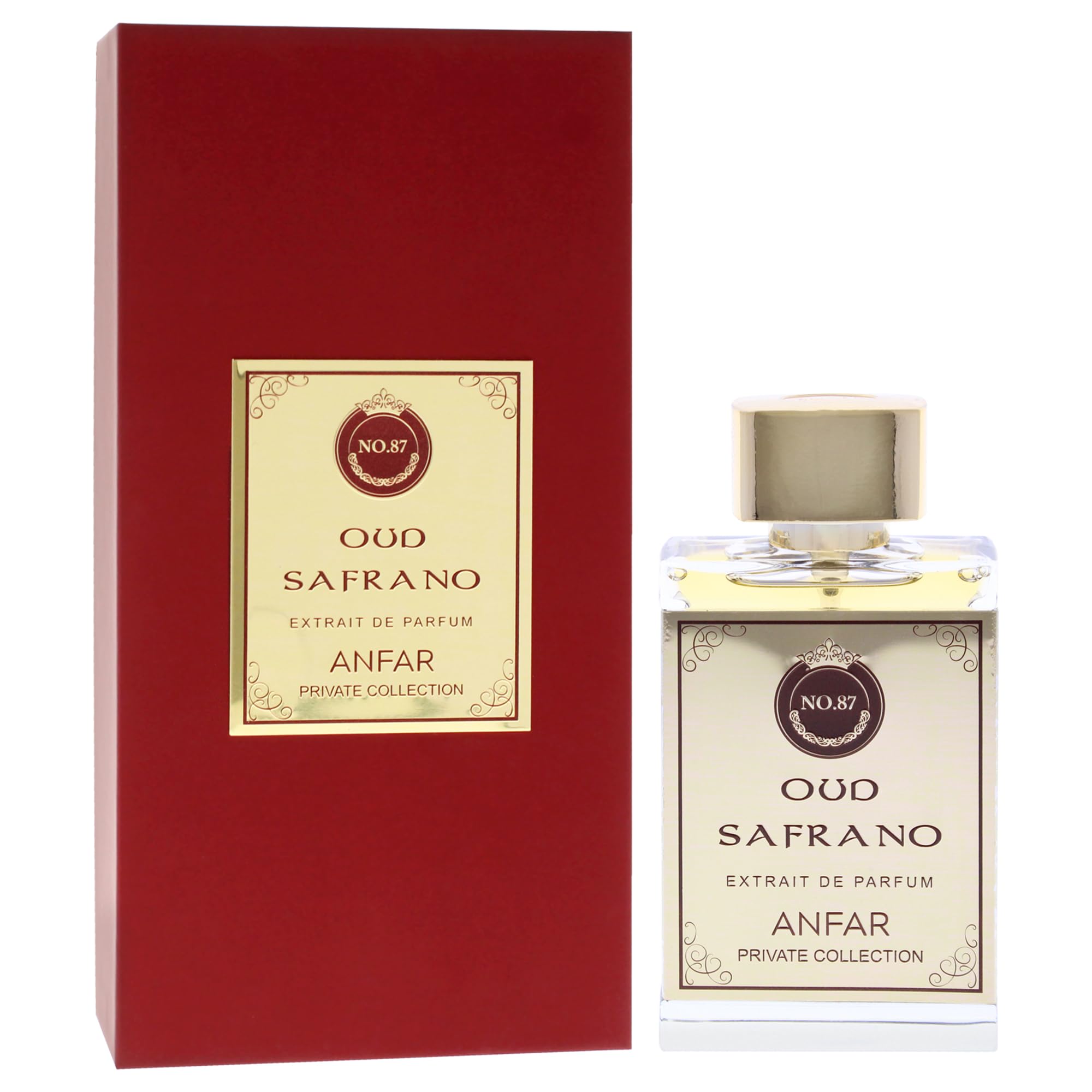 Foto 4 pulgar | Perfume Anfar Oud Safrano Para Hombre 50 Ml Extrait De Parfum - Venta Internacional.