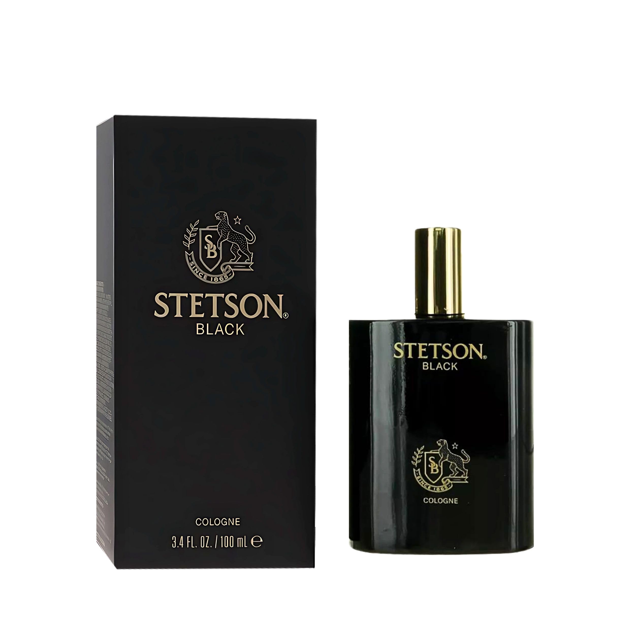 Perfume Stetson Black Cologne Para Hombre, 100 Ml, En Aerosol - Venta Internacional.