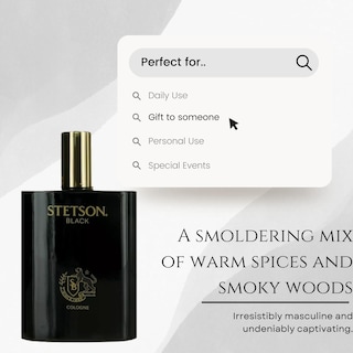 Foto 6 | Perfume Stetson Black Cologne Para Hombre, 100 Ml, En Aerosol - Venta Internacional.