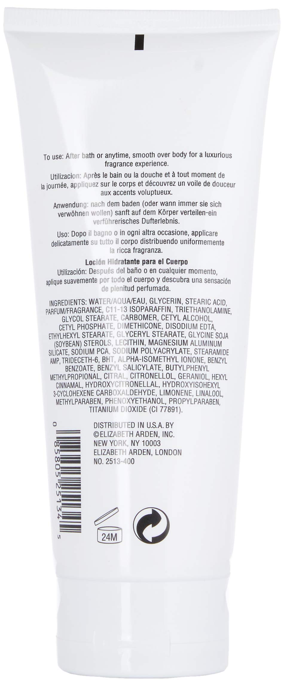 Foto 2 | Loción Corporal Hidratante Elizabeth Arden Fifth Avenue 200 Ml - Venta Internacional.