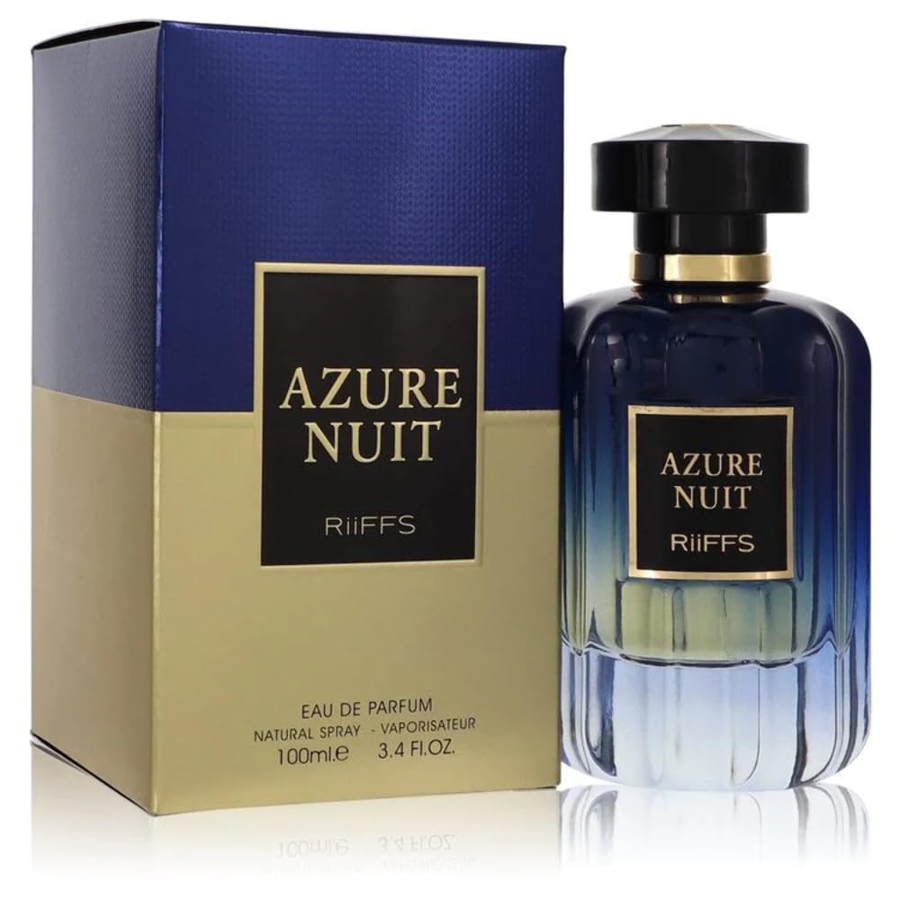 Perfume Riiffs Azure Nuit Eau De Parfum Para Hombre, 100 Ml - Venta Internacional.