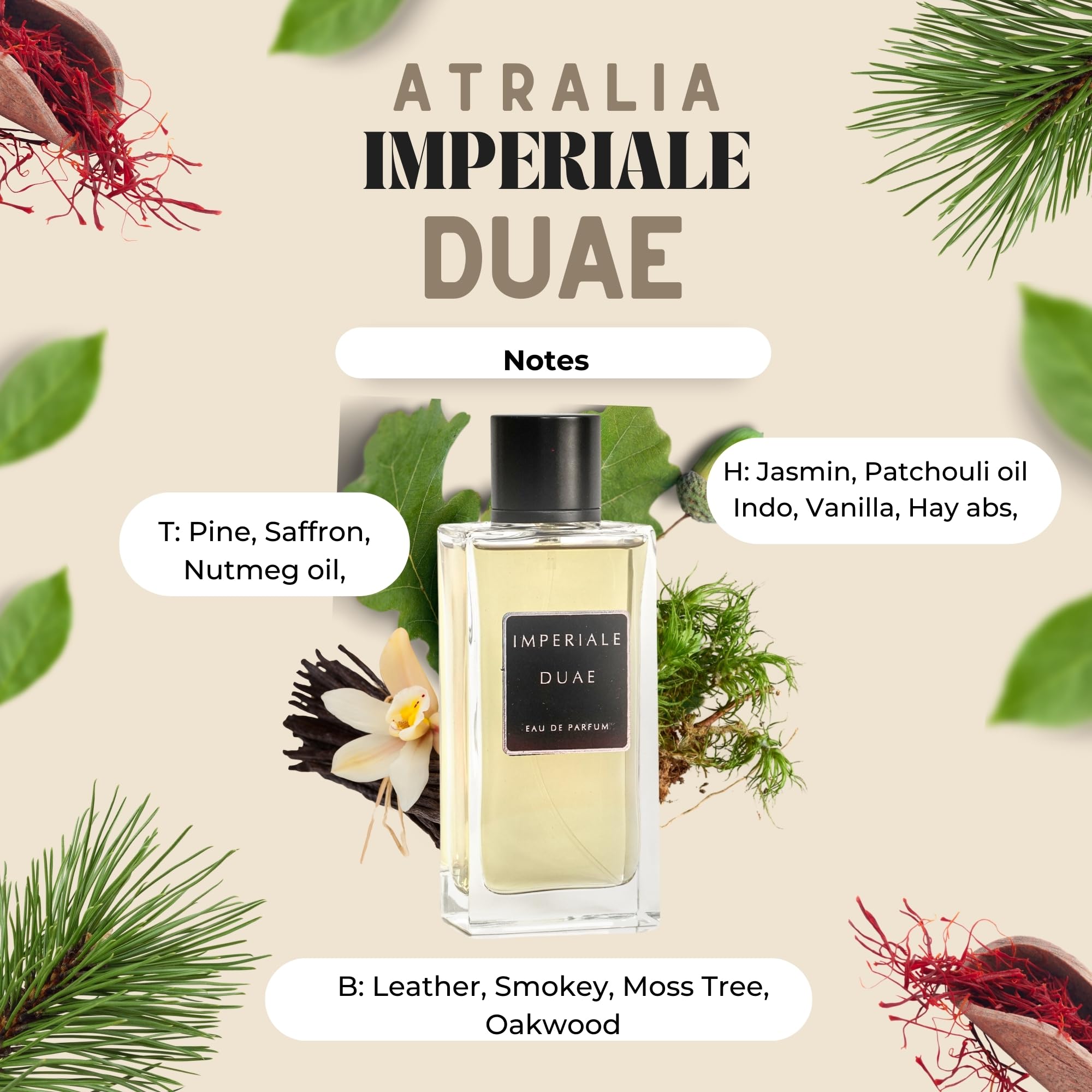 Foto 7 pulgar | Perfume Atralia Imperial Duae Eau De Parfum 2024 Para Hombre 100 Ml - Venta Internacional.