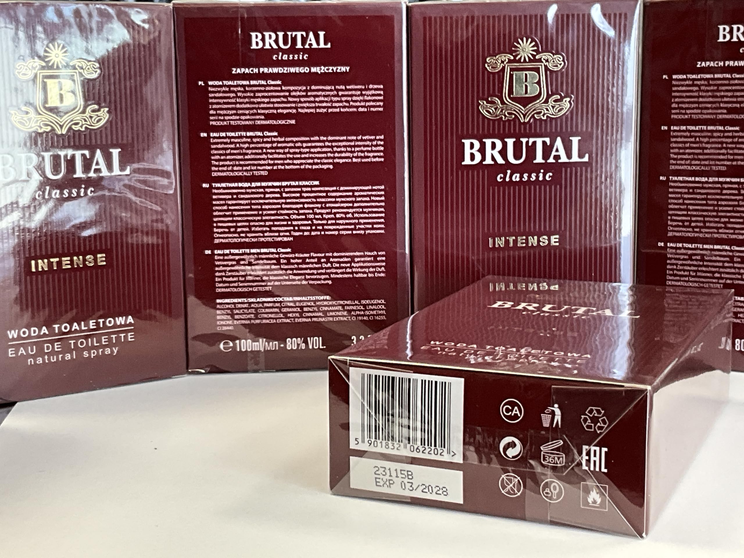 Foto 3 pulgar | Perfume La Rive Brutal Classic Intense Eau De Toilette 100 Ml - Venta Internacional.