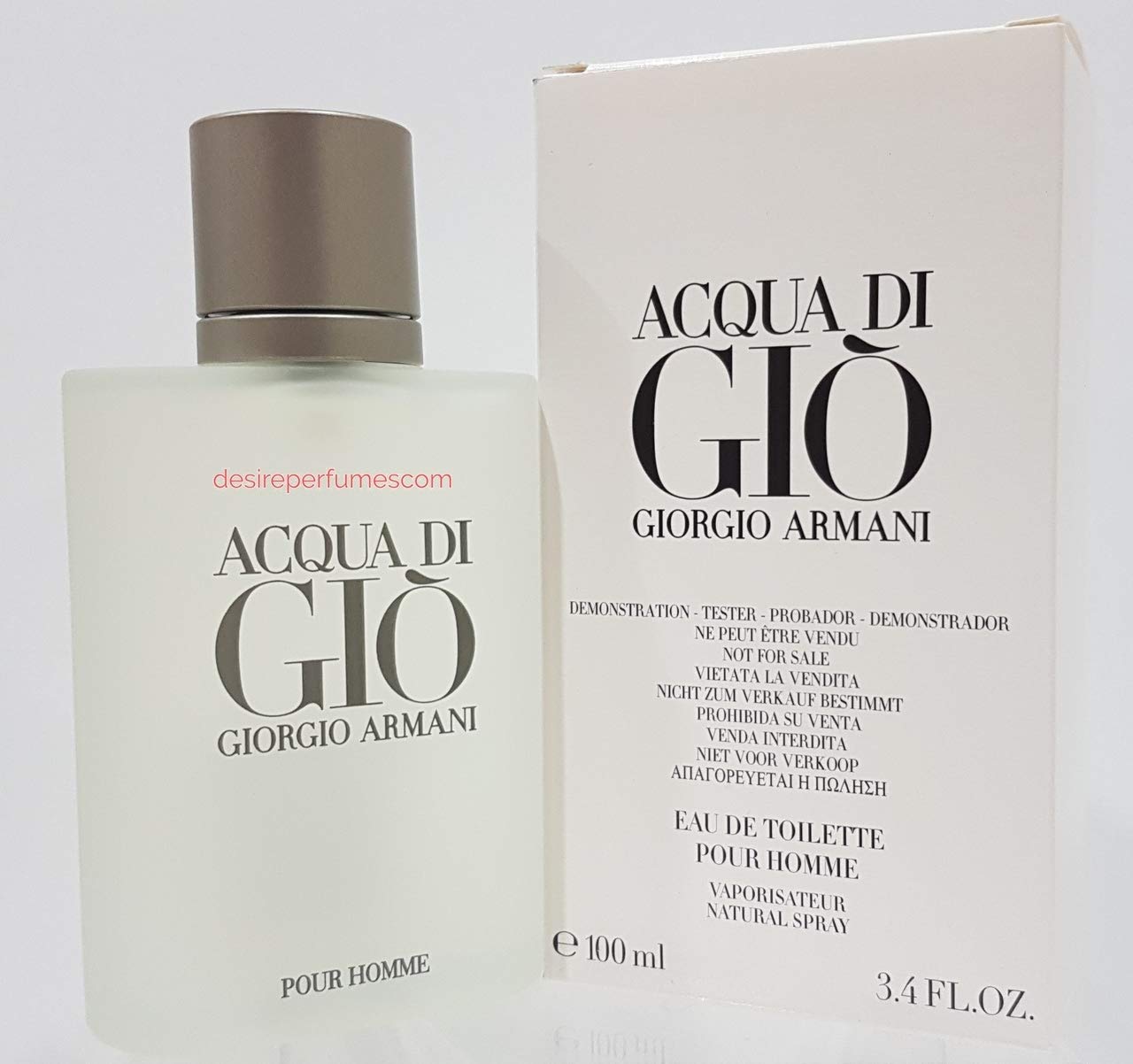 Foto 2 pulgar | Perfume Giorgio Armani Acqua De Gio Eau De Toilette, 100 Ml - Venta Internacional.