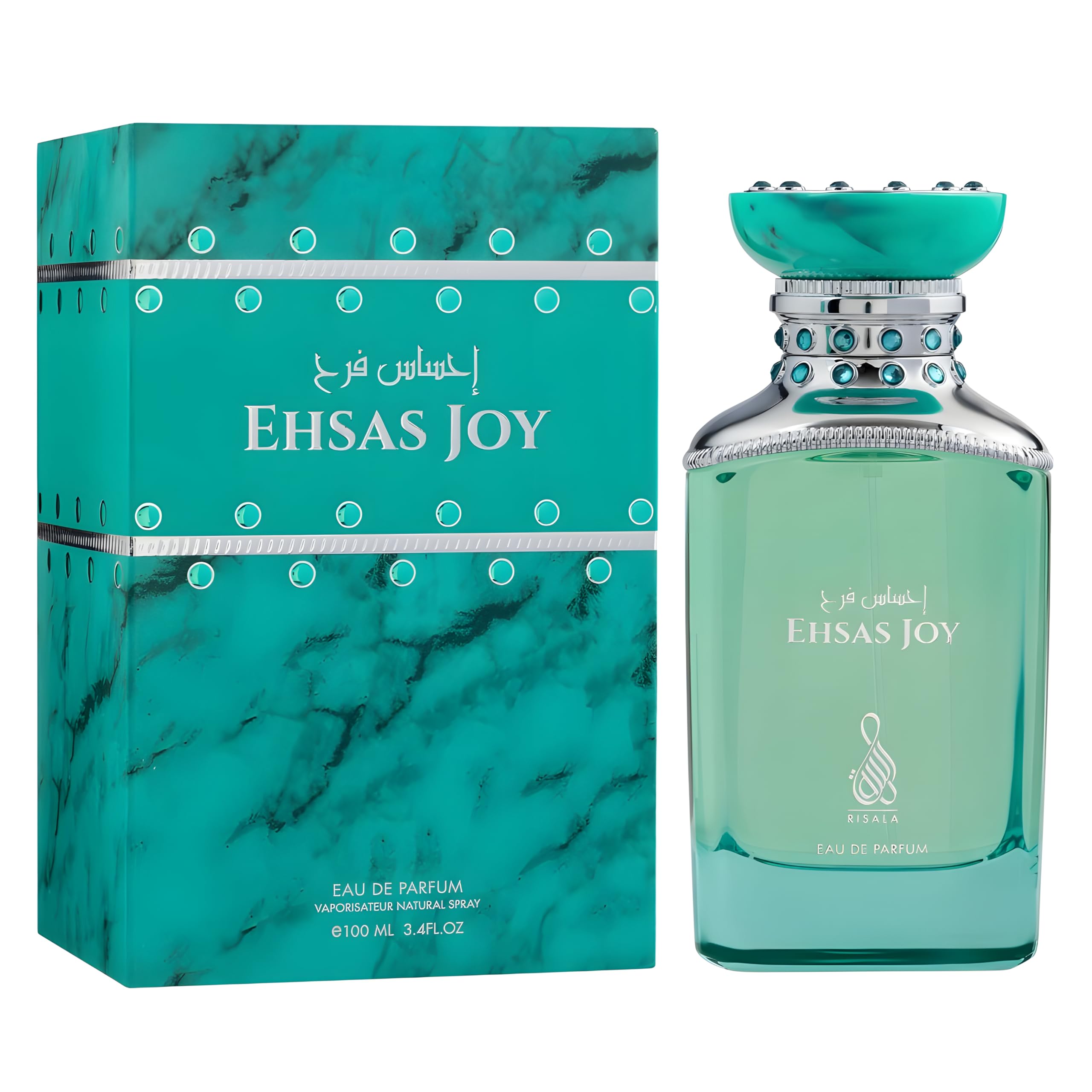 Foto 3 pulgar | Perfume Risala Ehsas Joy Ehsas Eau De Parfum, 100 Ml, Para Unisex - Venta Internacional.