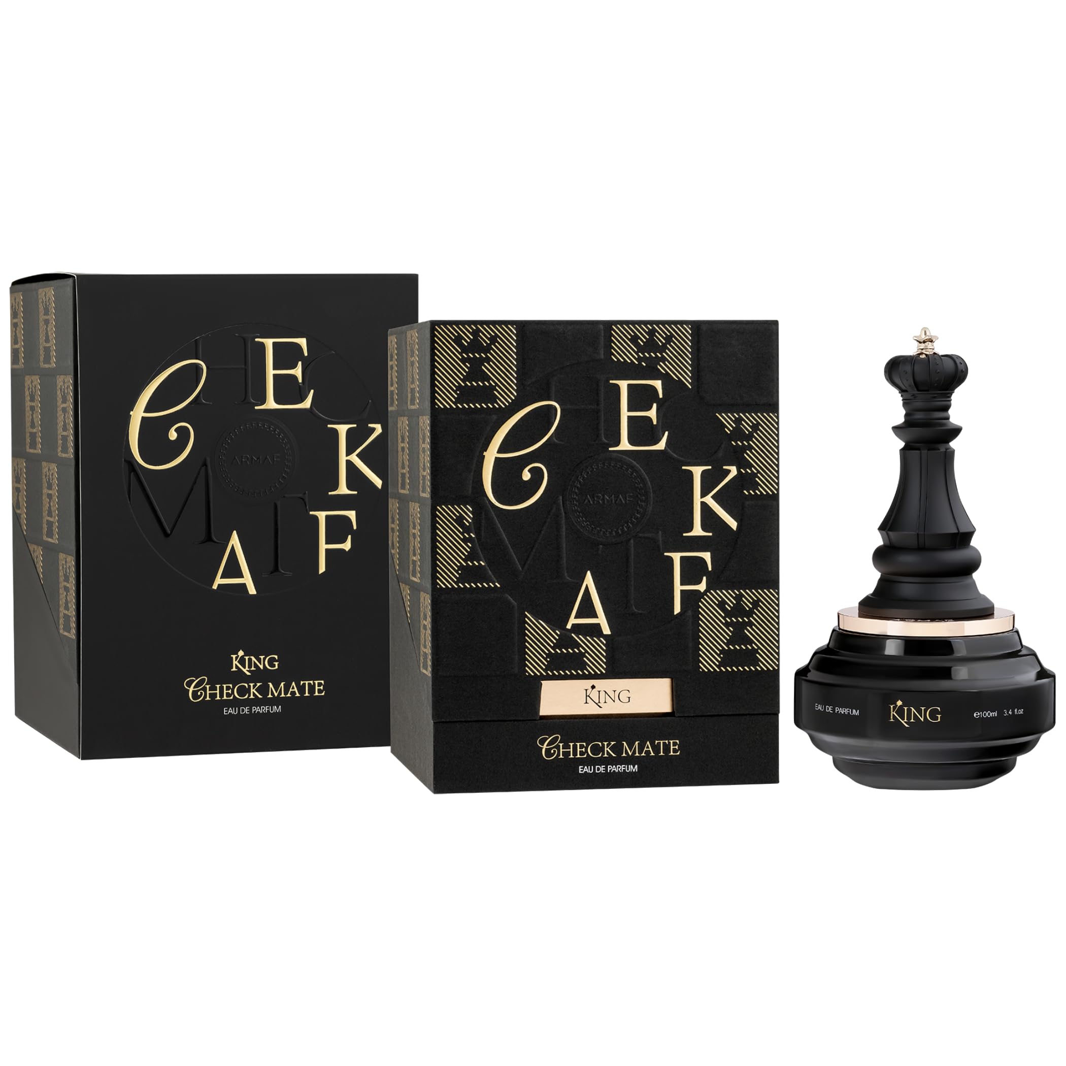 Foto 4 pulgar | Perfume Armaf Checkmate King Eau De Parfum Para Hombre, 100 Ml - Venta Internacional.