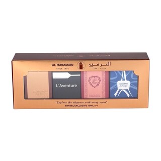 Foto 2 | Set Fragrance Discovery Al Haramain De 4 X 10 Ml Para Hombre Y Mujer - Venta Internacional.
