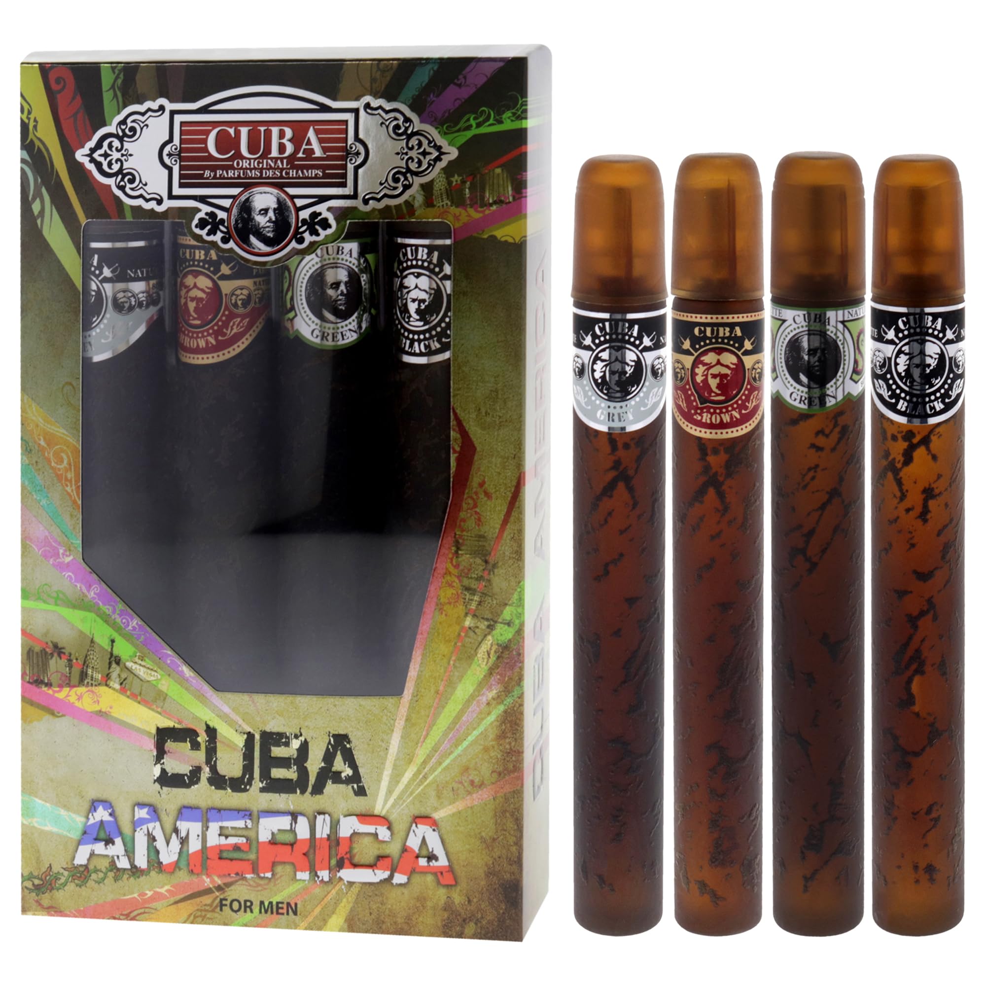 Foto 4 | Perfume Cuba America, Juego De 4 Piezas, 4 X 35 Ml, Para Hombre - Venta Internacional.