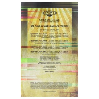 Foto 7 | Perfume Cuba America, Juego De 4 Piezas, 4 X 35 Ml, Para Hombre - Venta Internacional.