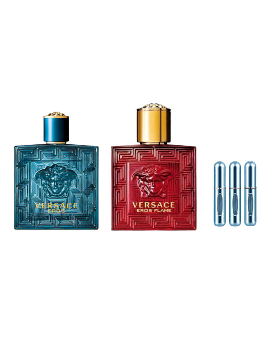 Foto 1 | Xtellar Set Exclusive Eros Tradicional Y Eros Flame Para Hombre Con Triple Atomizador 100 Ml