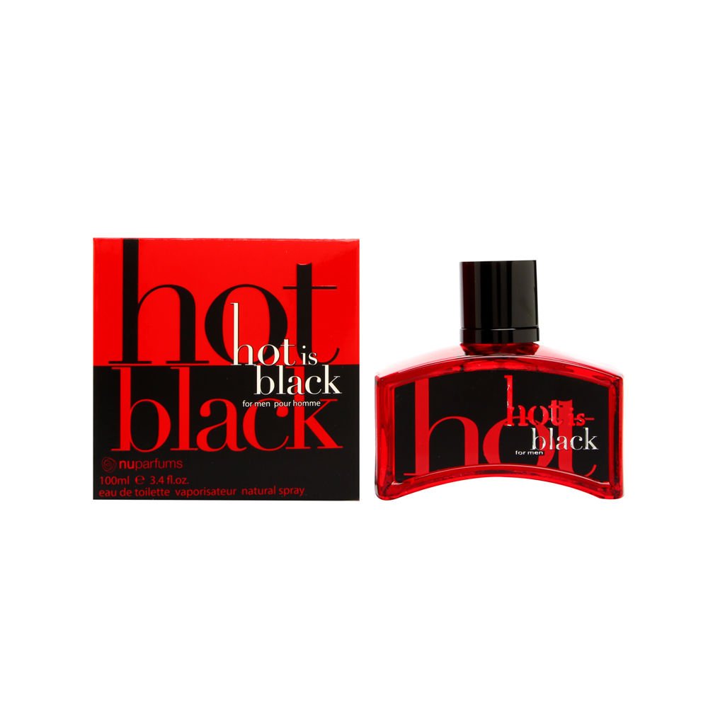 Foto 1 | Perfume Nu Parfums Hot Is Black Eau De Toilette 100 ml para Hombre - Venta Internacional