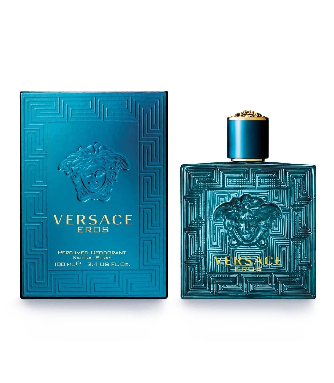 Desodorante Perfumado En Aerosol Versace Eros 100 Ml Para Hombre - Venta Internacional.