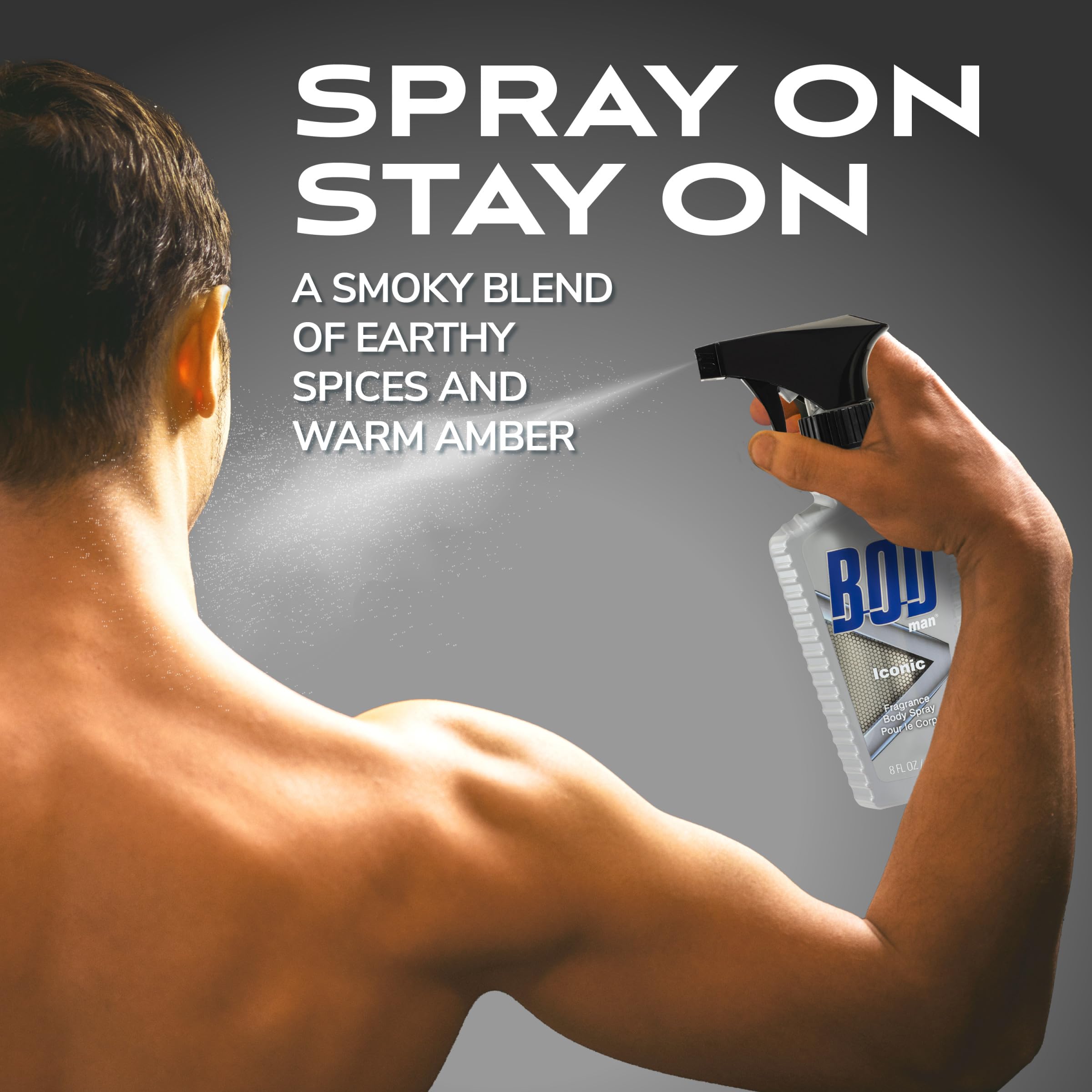 Foto 6 pulgar | Spray Corporal Con Fragancia Bod Man Iconic 240 Ml - Venta Internacional.