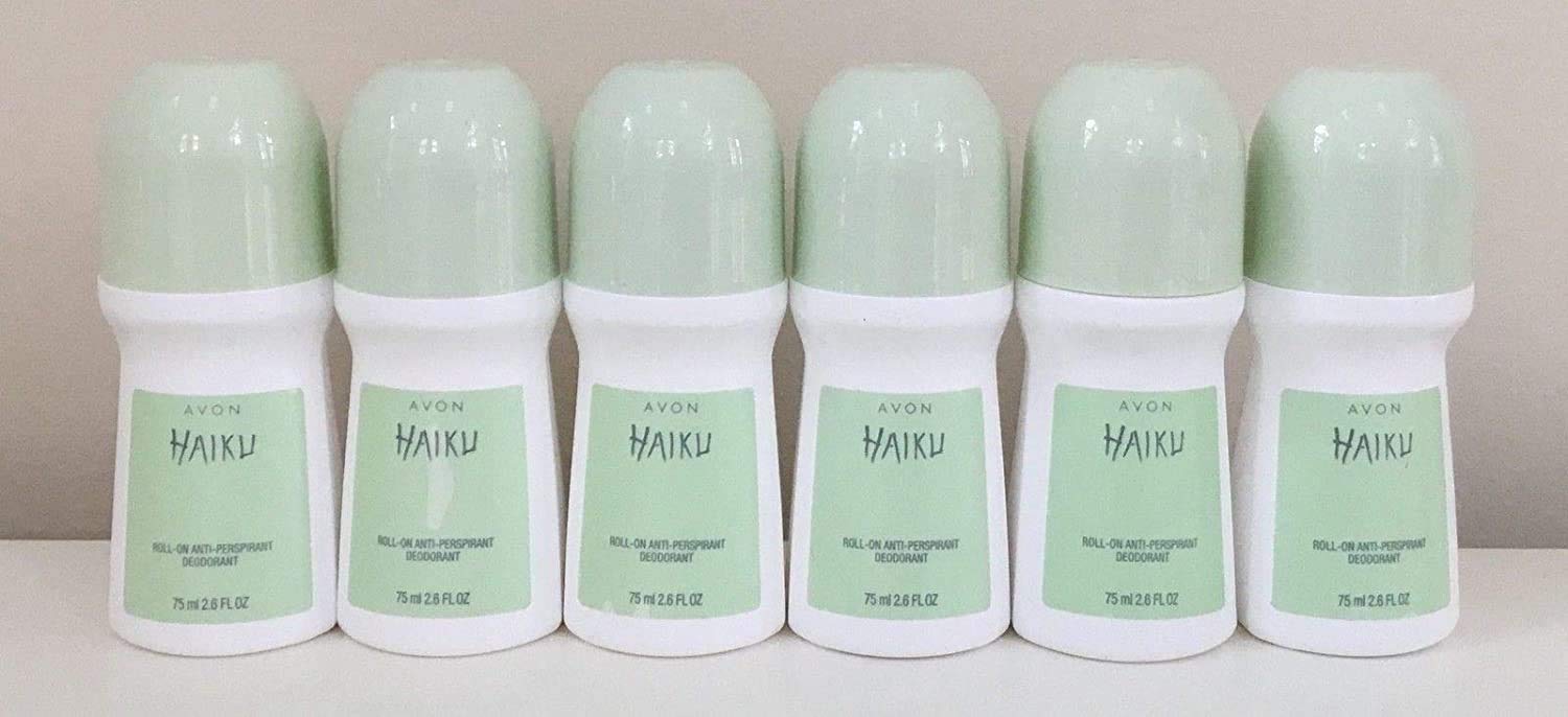 Foto 1 | Desodorante Avon Haiku Roll On Antitranspirante 75 Ml (paquete De 6) - Venta Internacional.