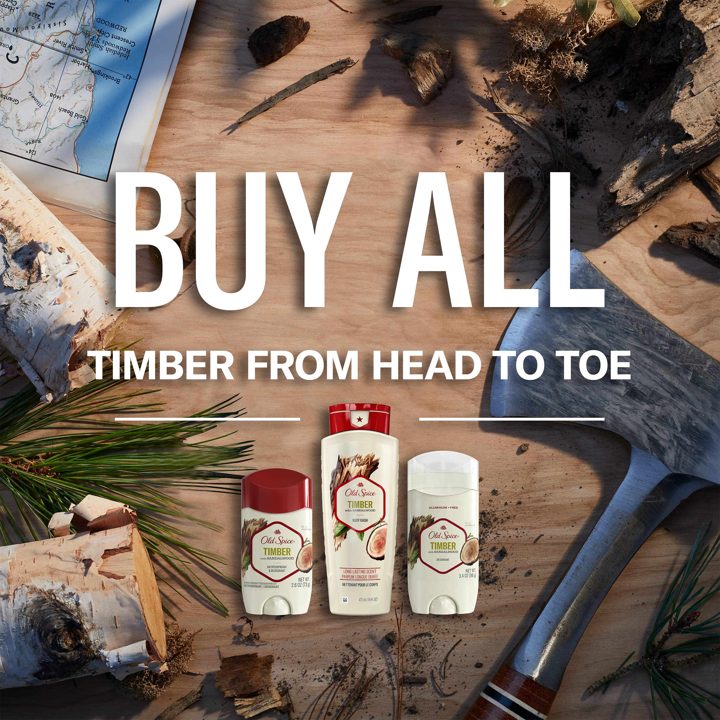 Foto 3 | Desodorante Old Spice Fresher Collection Timber 90 Ml Para Hombre - Venta Internacional.