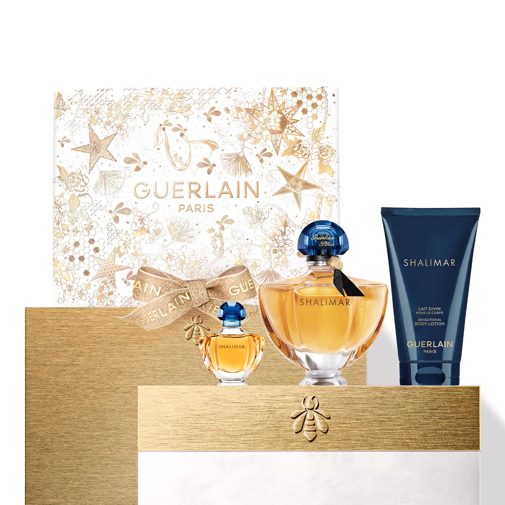 Foto 2 | Set De Regalo Perfume Guerlain Shalimar, 50 Ml, Eau De Parfum Y Loción - Venta Internacional.