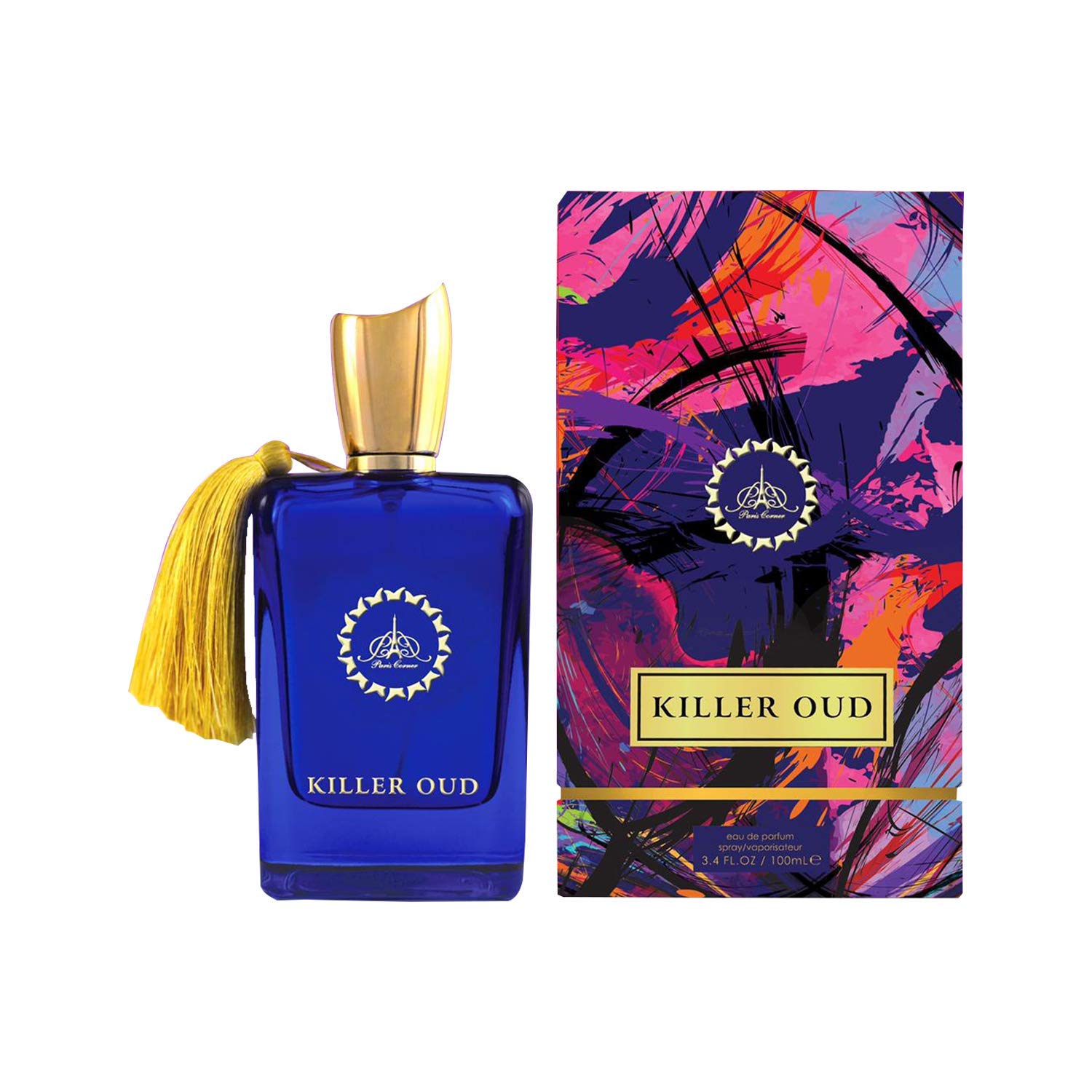 Foto 3 pulgar | Perfume Paris Corner Killer Oud Eau De Parfum Para Hombre, 100 Ml - Venta Internacional.