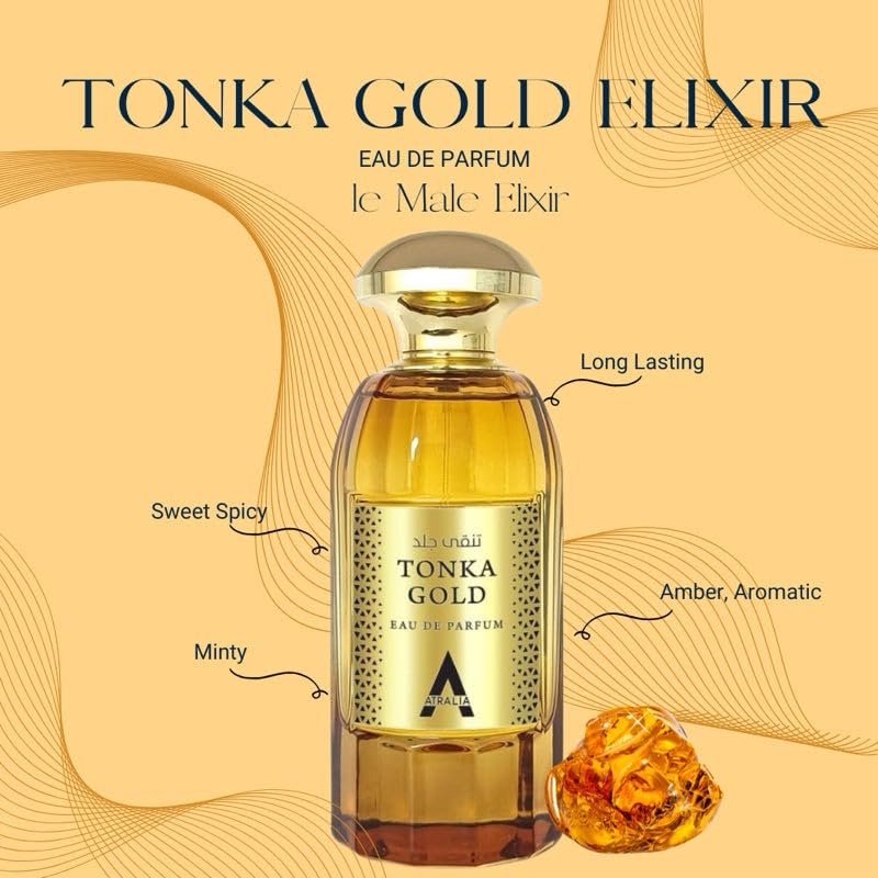 Foto 4 pulgar | Perfume Atralia Tonka Gold Eau De Parfum, 100 Ml, Para Hombre Y Mujer - Venta Internacional.