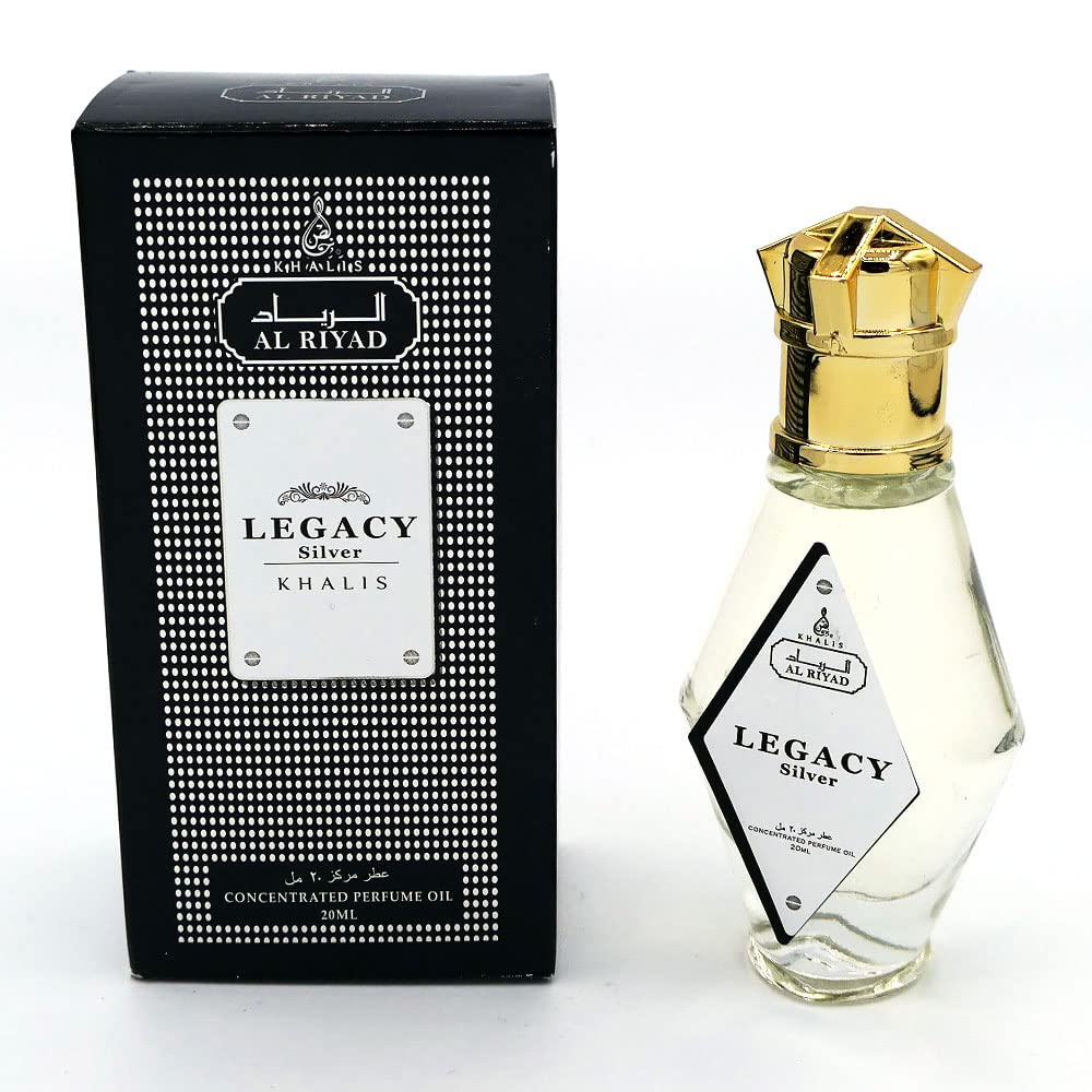 Foto 2 pulgar | Perfume Maison D'orient Legacy Silver Roll-on, 20 Ml, Unisex - Venta Internacional.