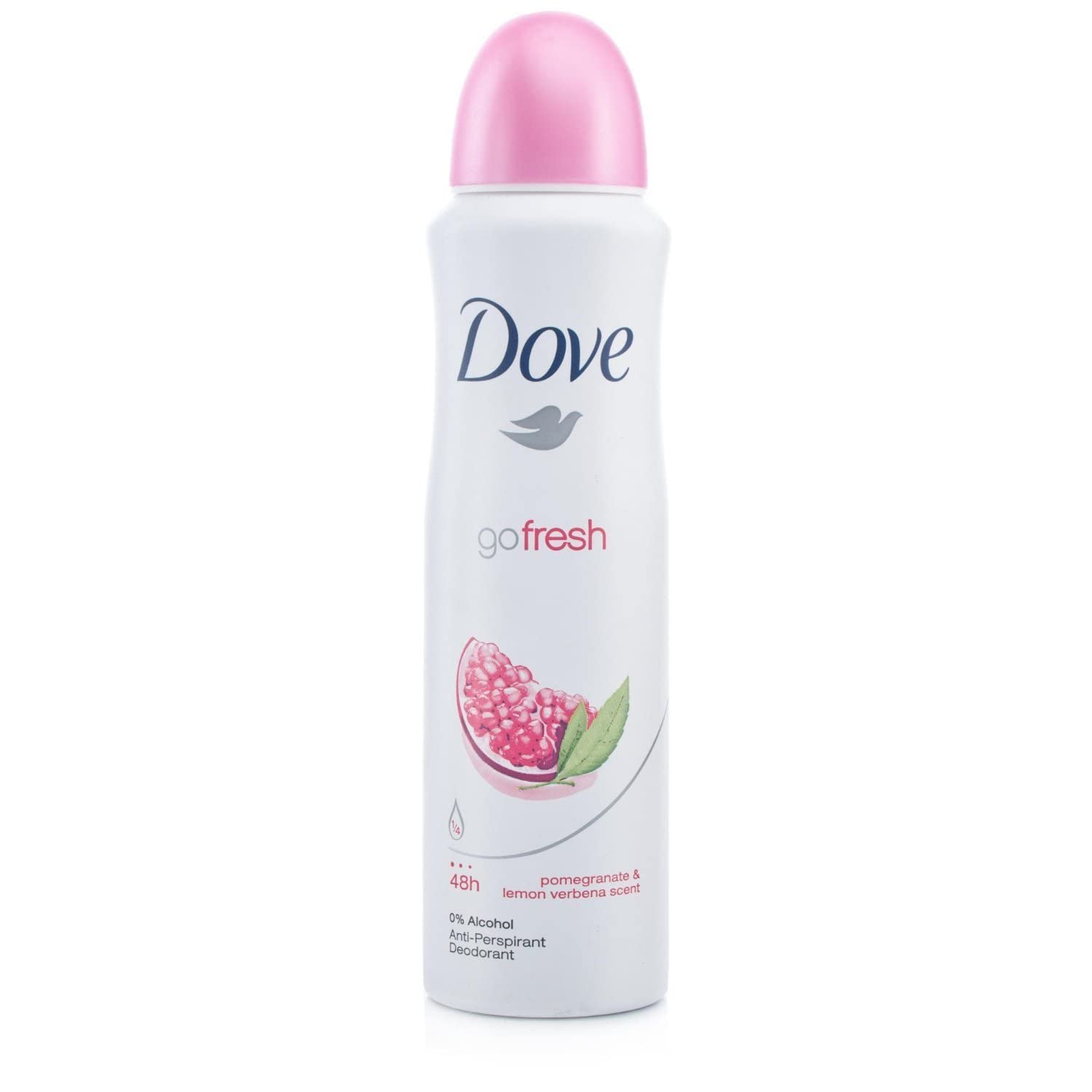 Foto 2 | Desodorante En Aerosol Dove Go Fresh Con Granada Y Verbena De Limón, 150 Ml - Venta Internacional.