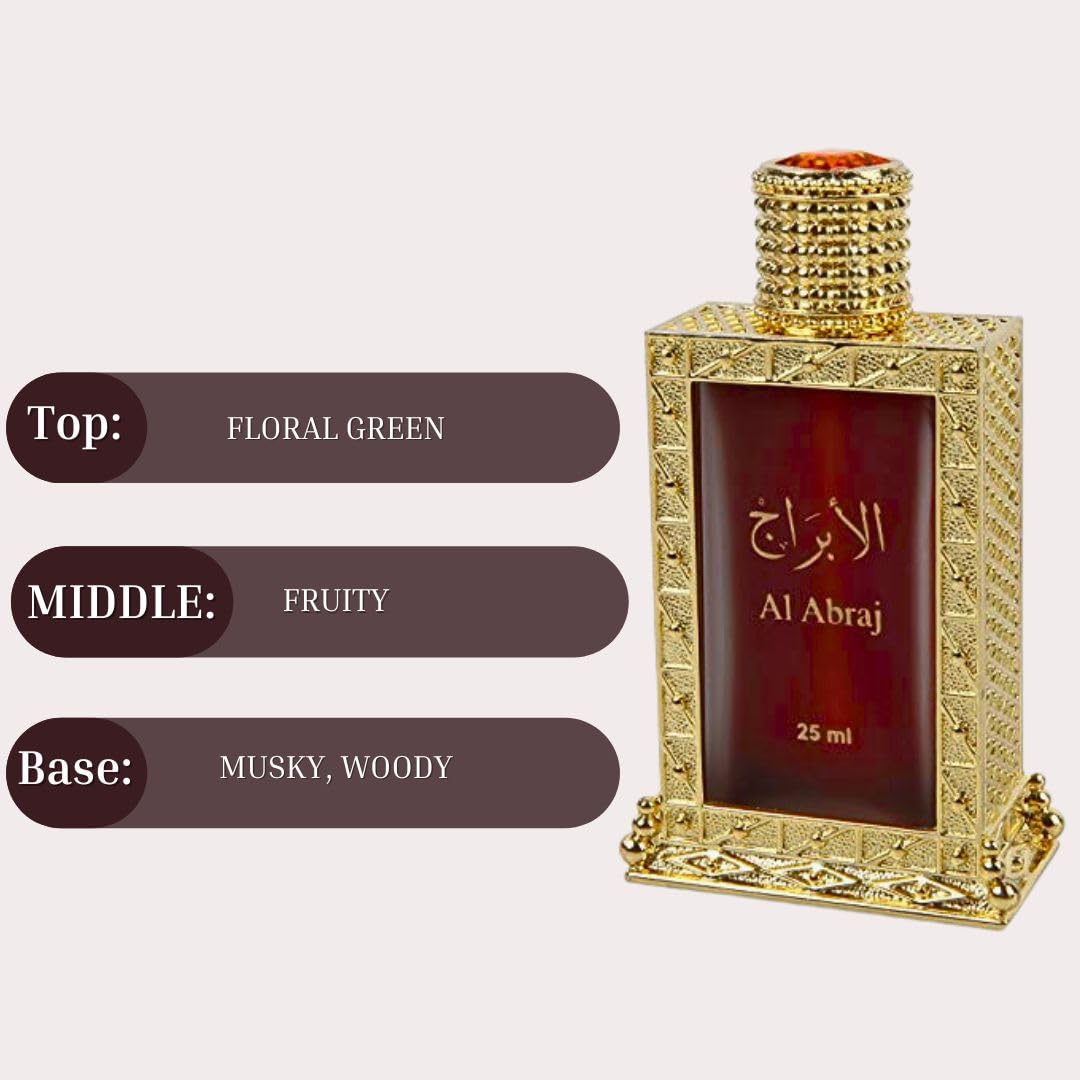 Foto 4 | Perfume Hamidi Al Abraj Aceite De Perfume Cpo 25 Ml Para Hombres Y Mujeres - Venta Internacional.