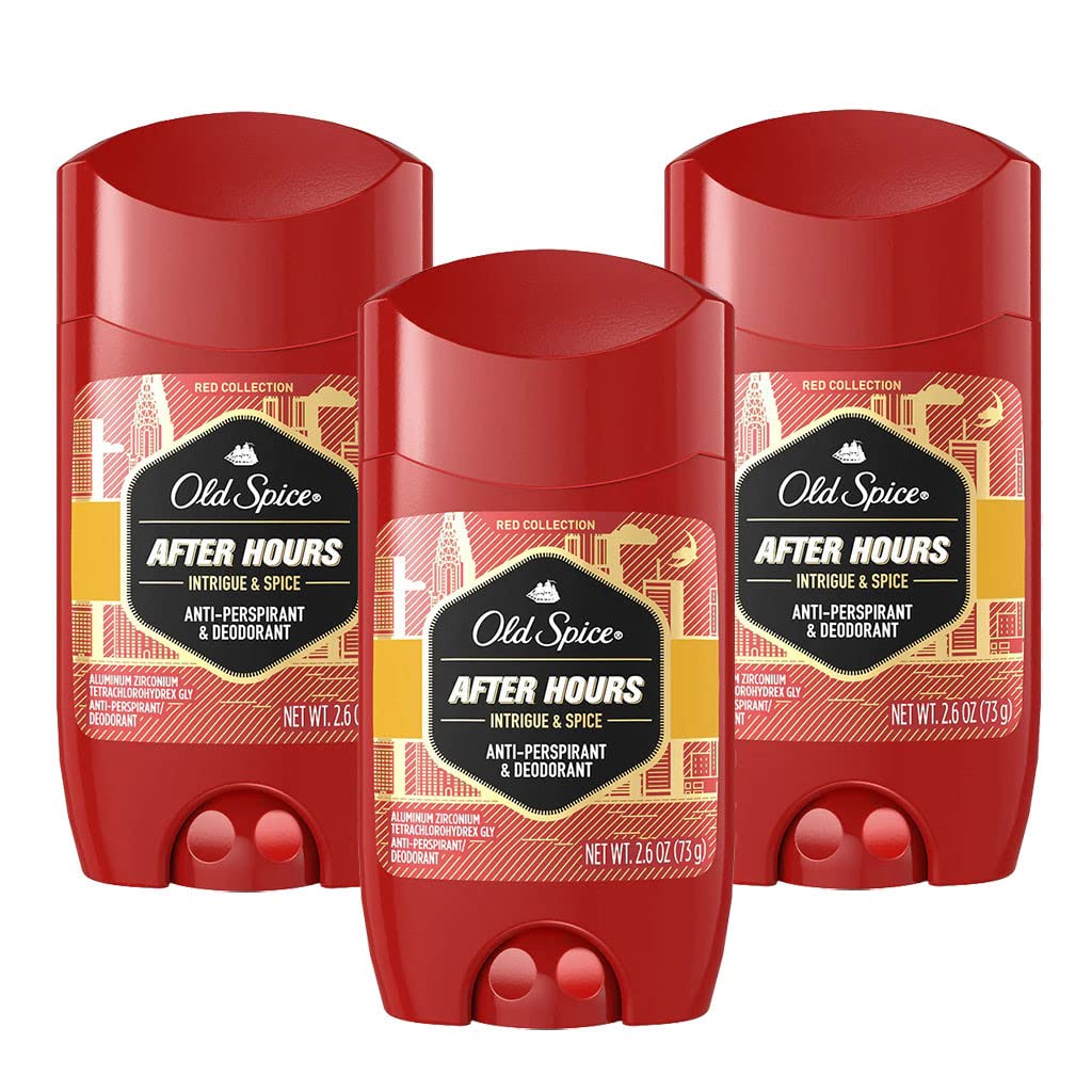 Foto 2 pulgar | Desodorante Antitranspirante Old Spice Red Collection After Hours Para Hombre, 75 Ml (paquete De 3) - Venta Internacio