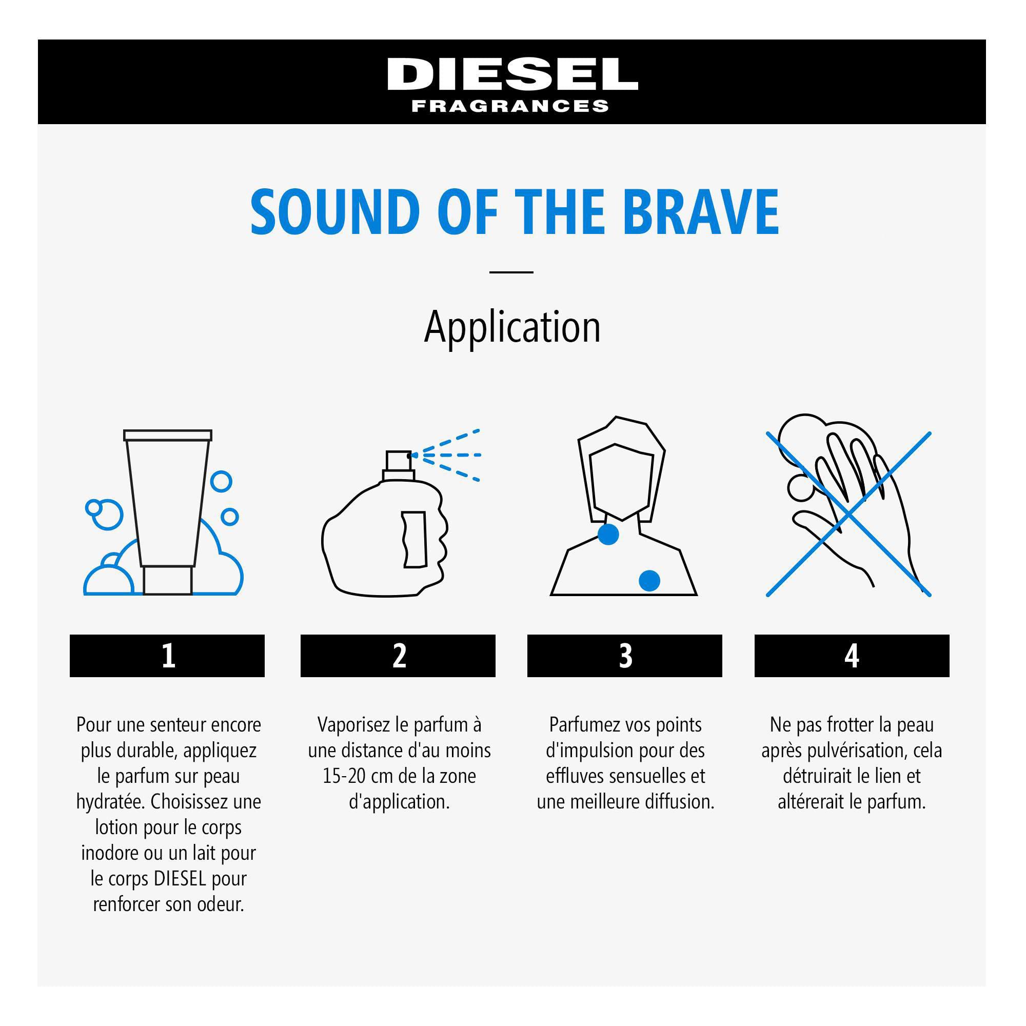 Foto 7 pulgar | Perfume Diesel Sound Of The Brave 1.35 Edt Para Hombre - Venta Internacional.